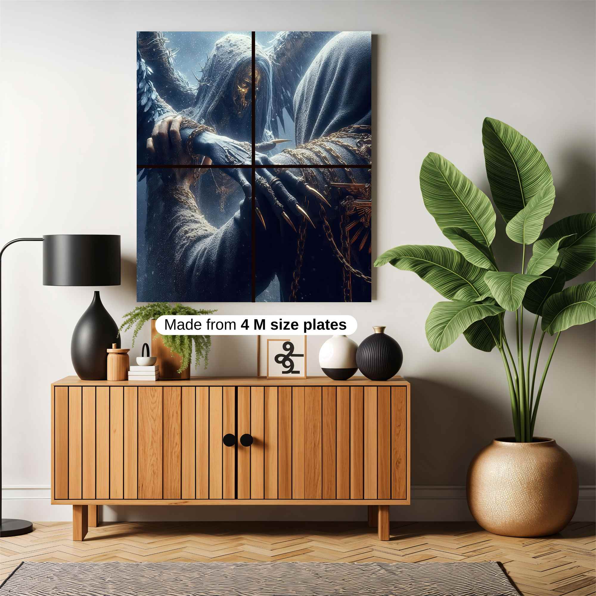 Deathly Embrace Safe Wall Magnetic / M