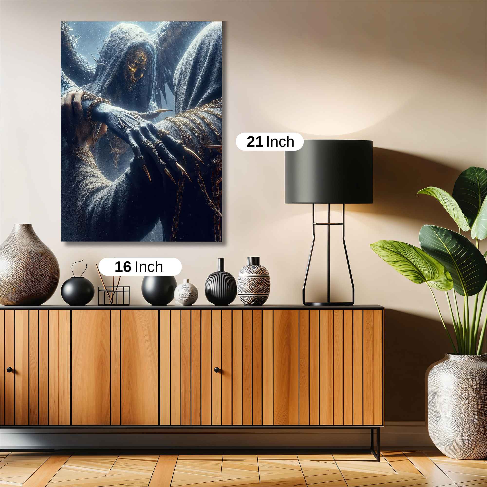 Deathly Embrace Safe Wall Magnetic / M