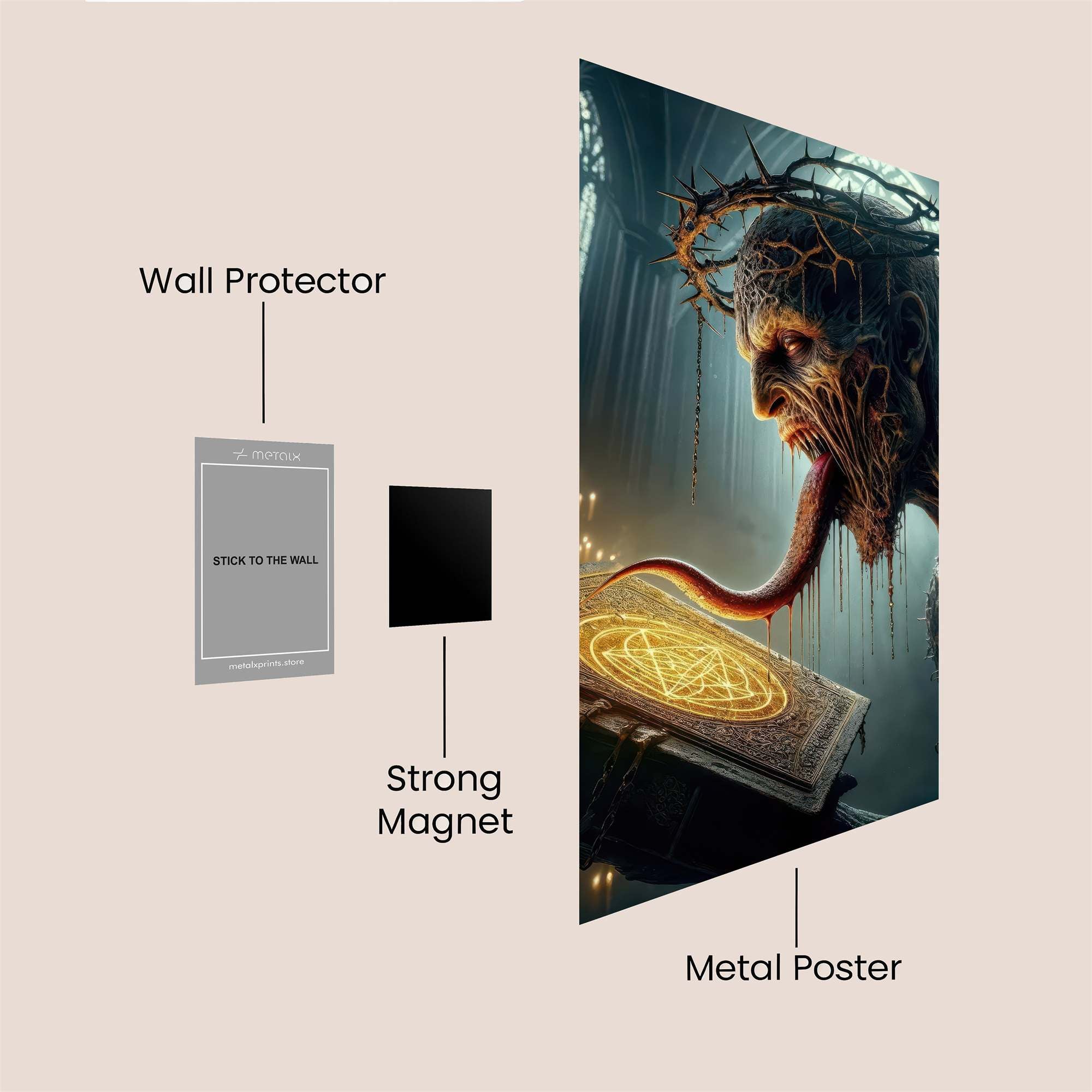 Demon Incant Safe Wall Magnetic / M