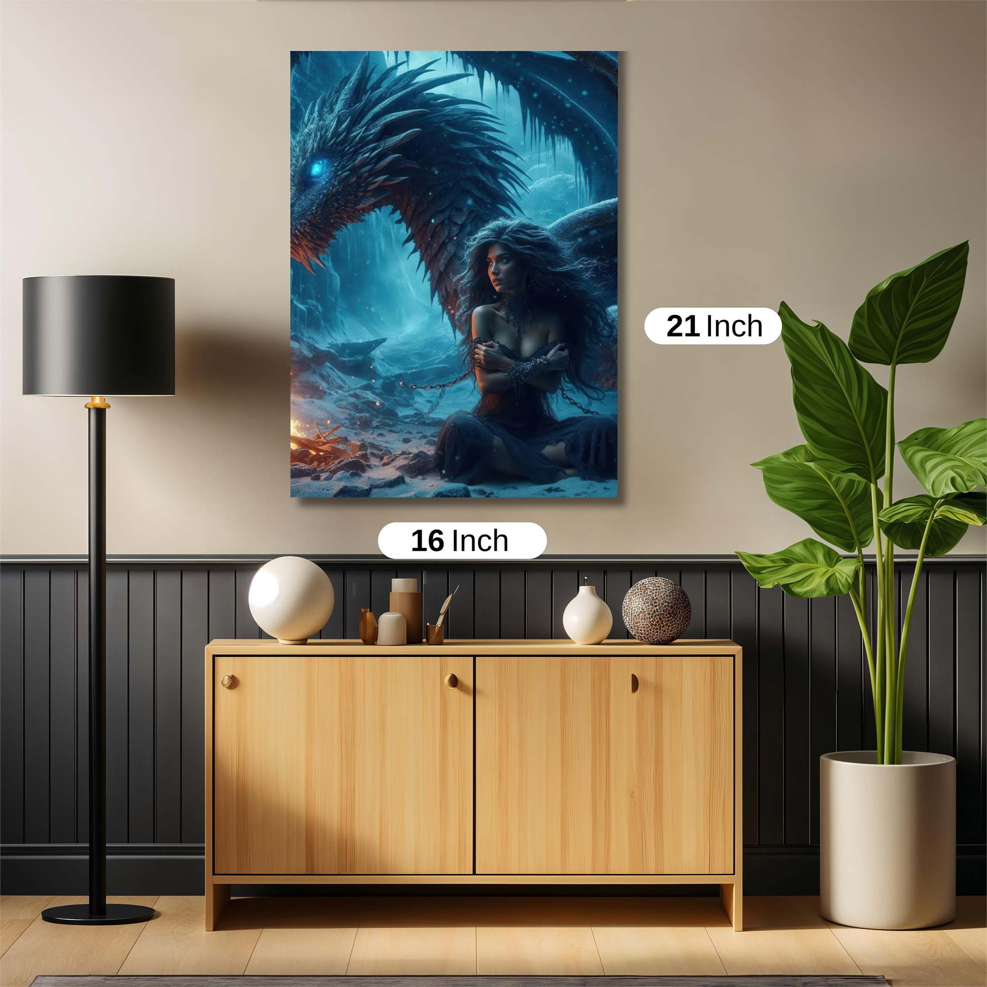 Dragon Serenity Safe Wall Magnetic / M