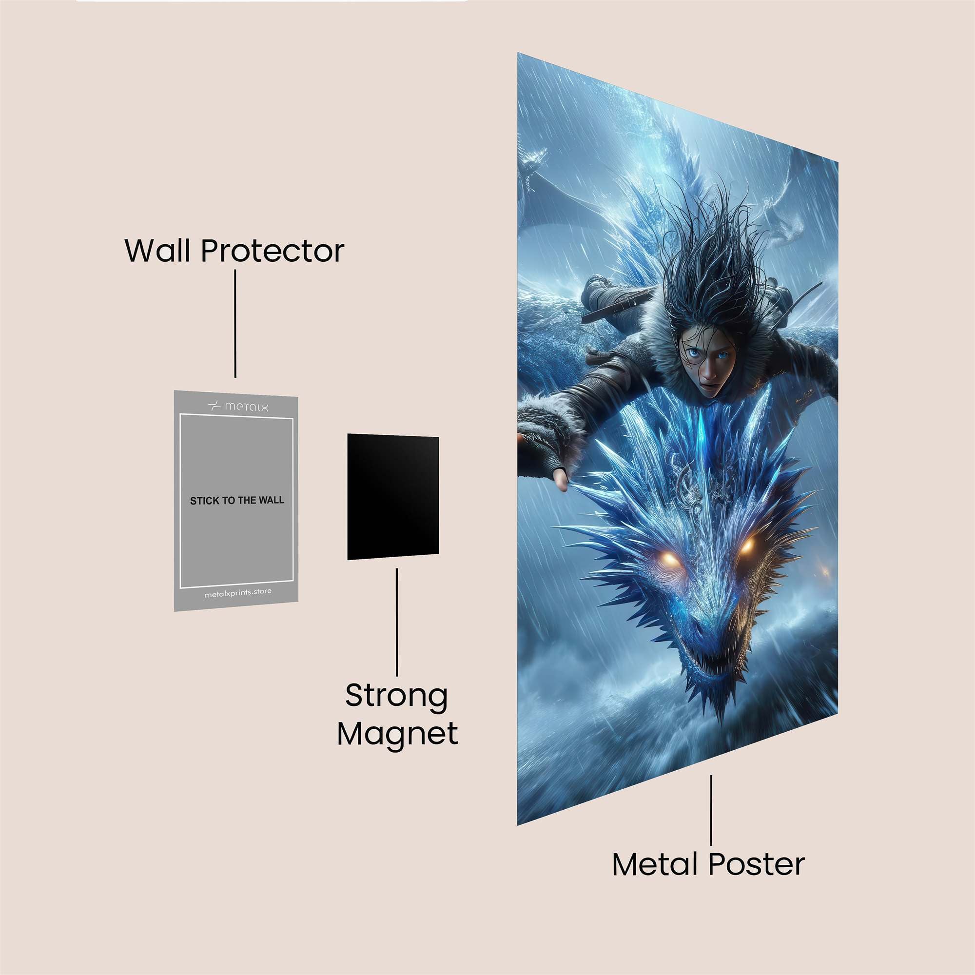 Dragonflight Tempest Safe Wall Magnetic / M