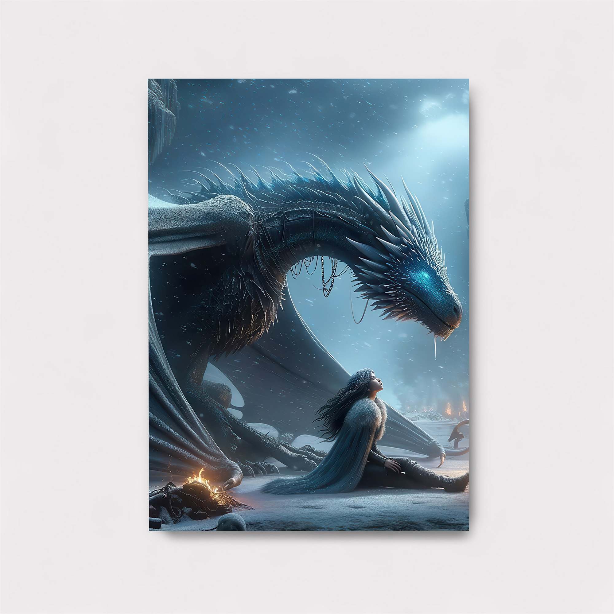 Viserion Frozen Safe Wall Magnetic / M