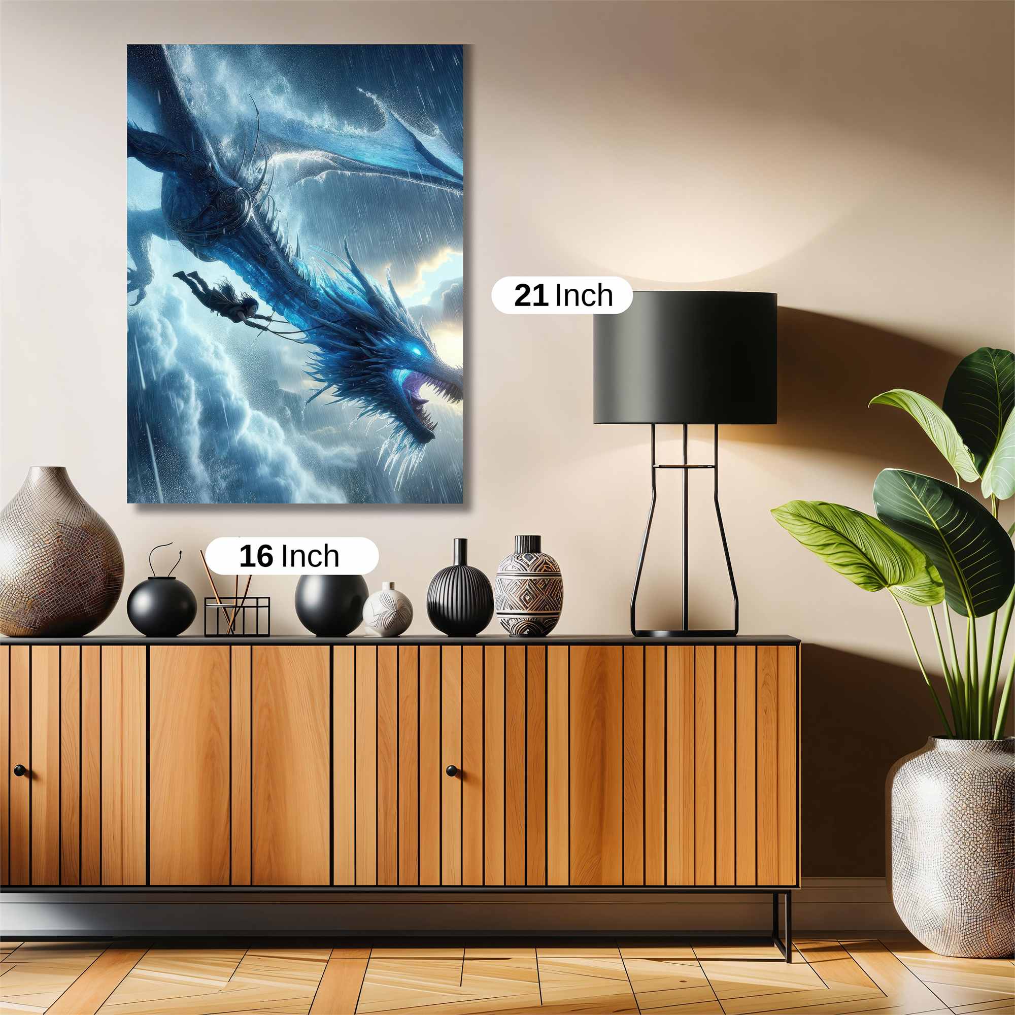 Dragon Tempest Safe Wall Magnetic / M