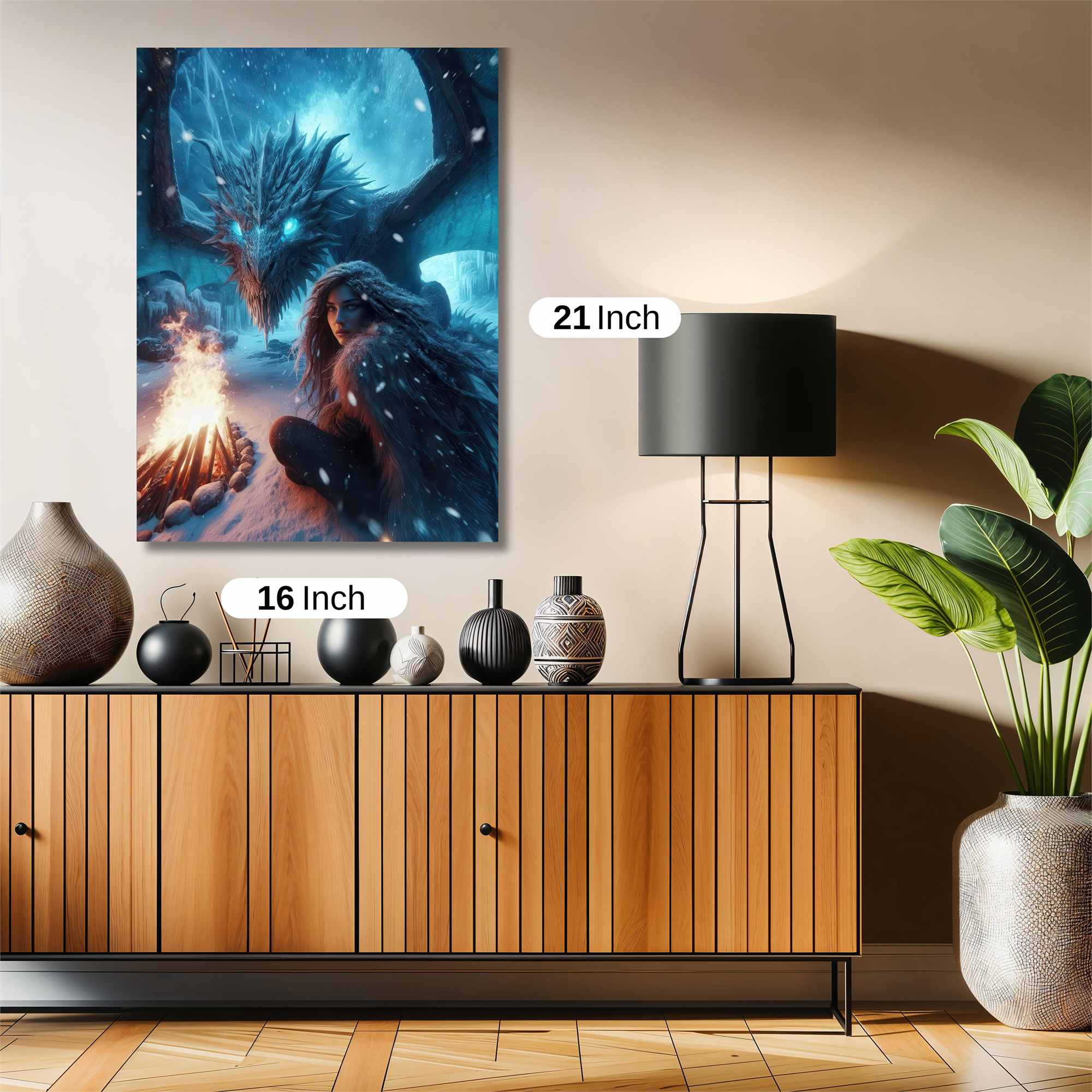 Dragon Serenity Safe Wall Magnetic / M