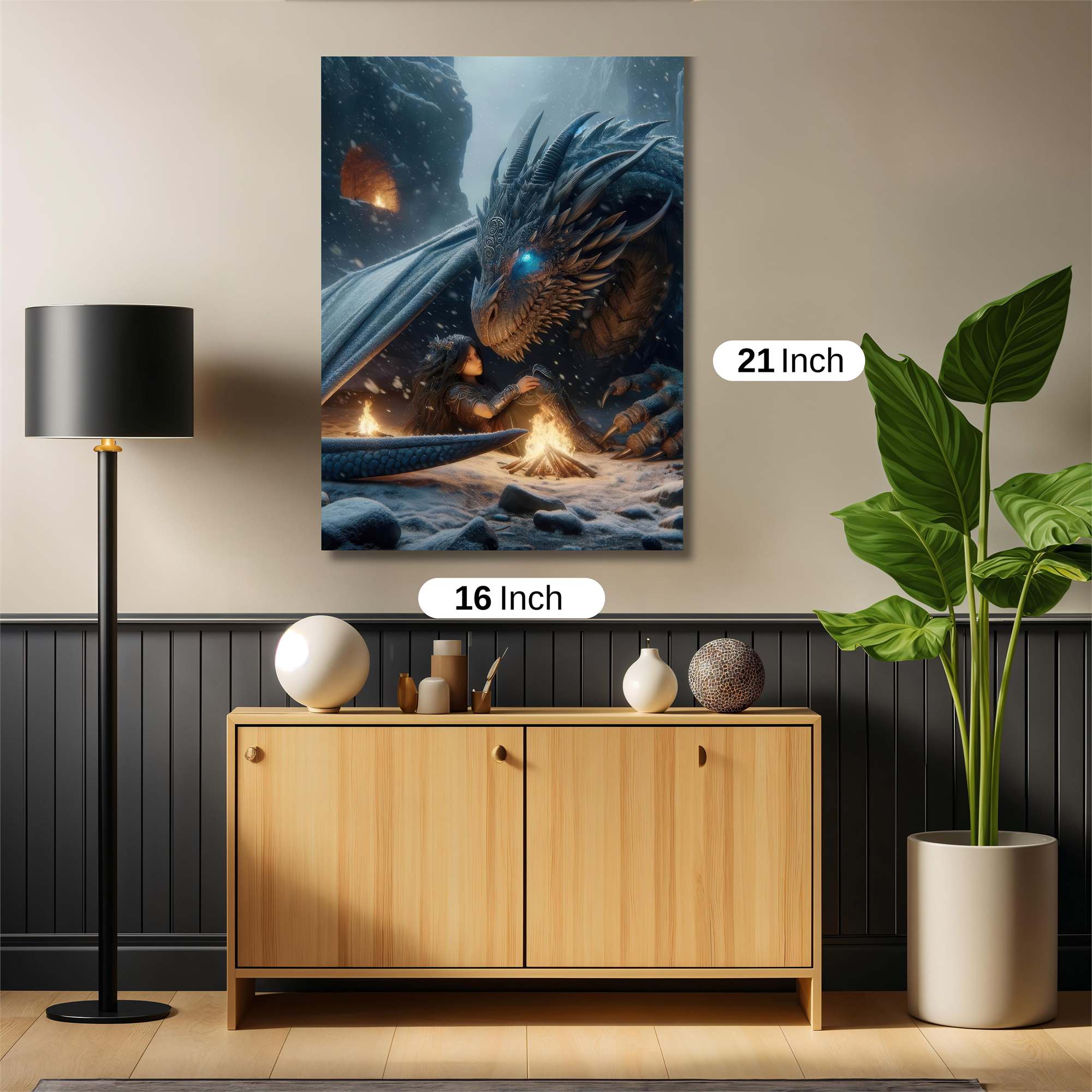 Drogon Serene Safe Wall Magnetic / M