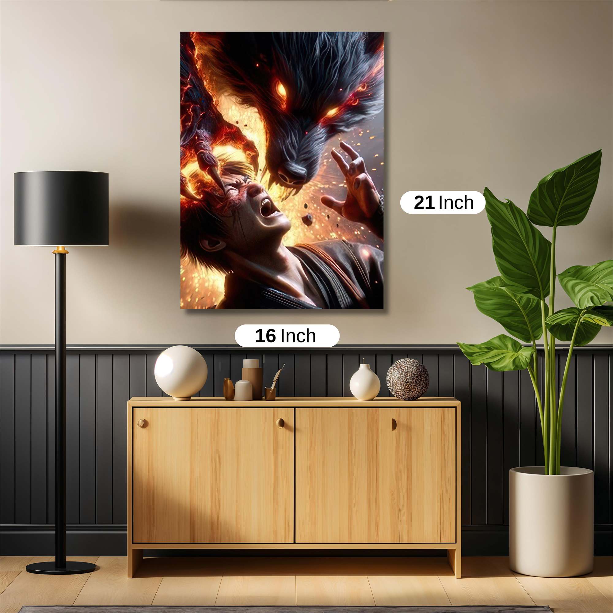 Demon Enigma Safe Wall Magnetic / M