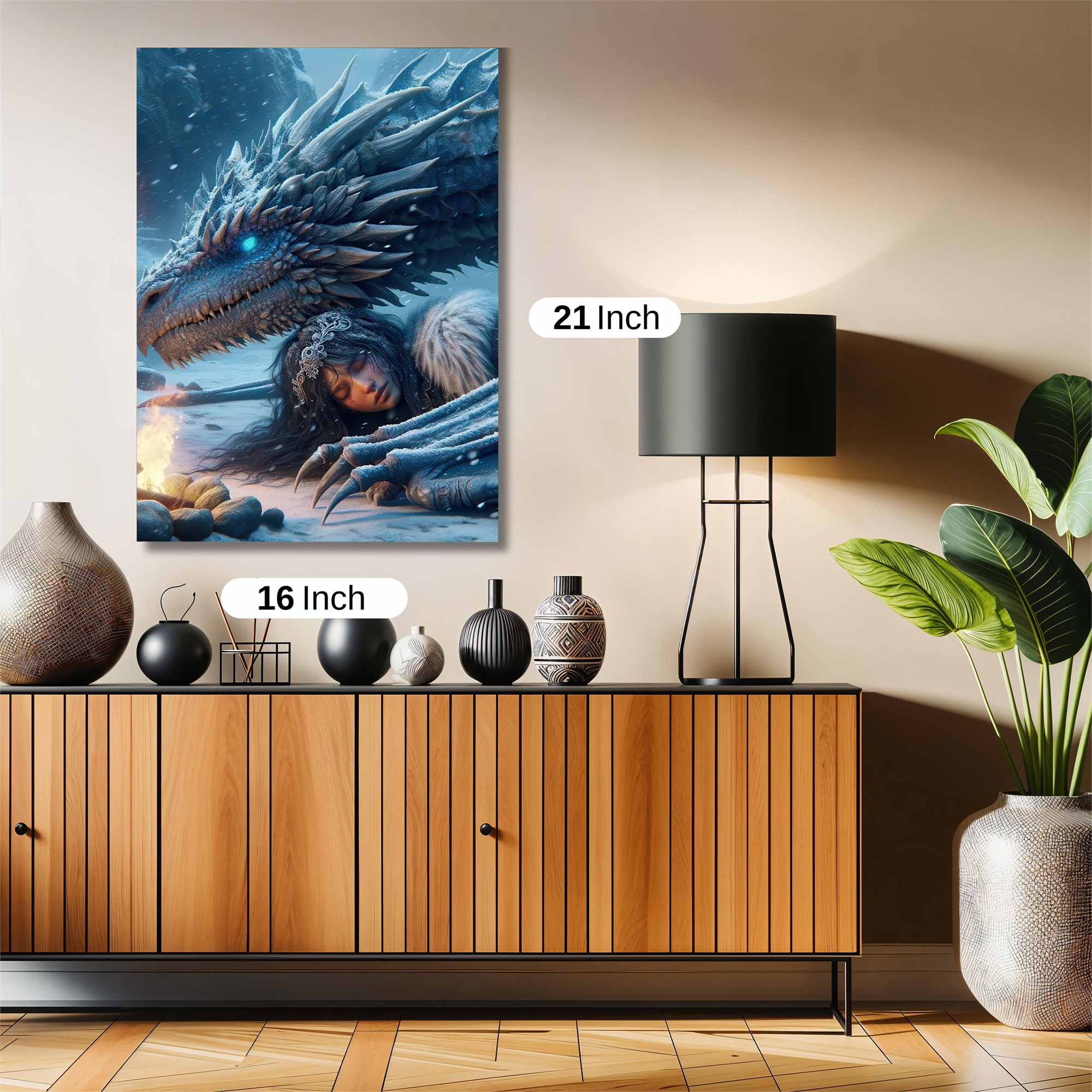 Dragon Serenity Safe Wall Magnetic / M