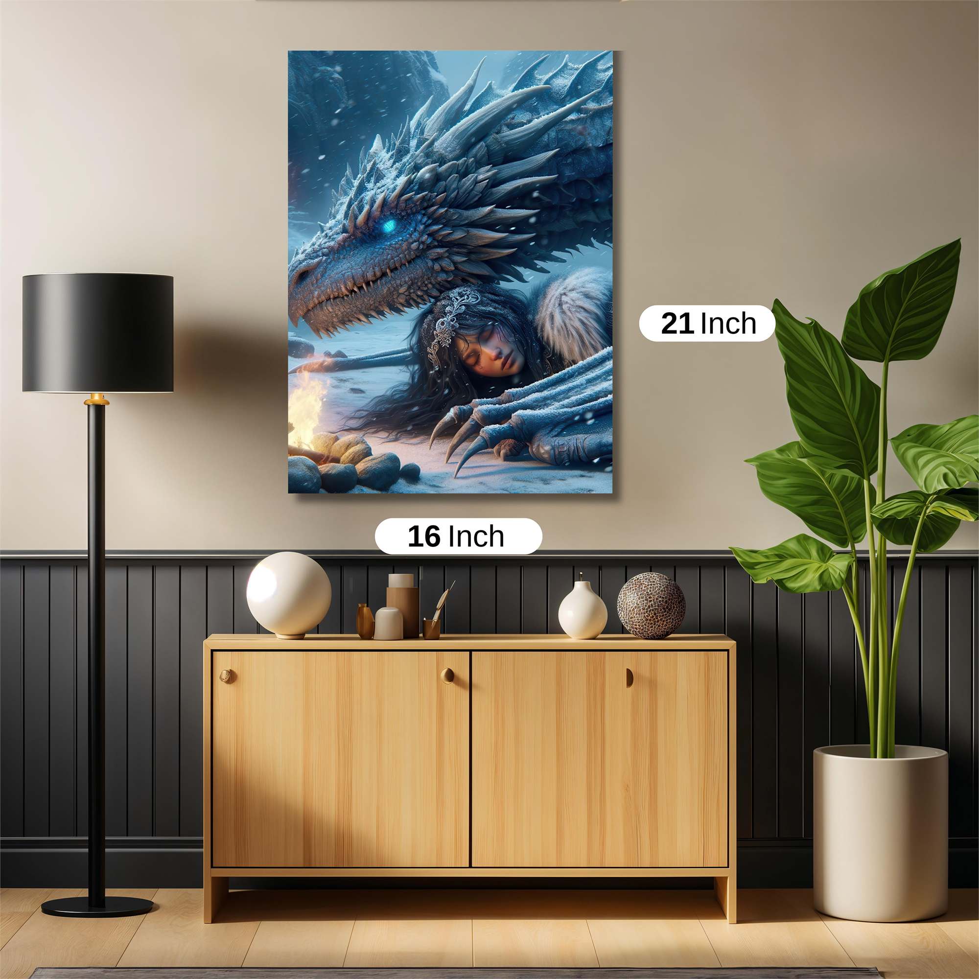 Dragon Serenity Safe Wall Magnetic / M