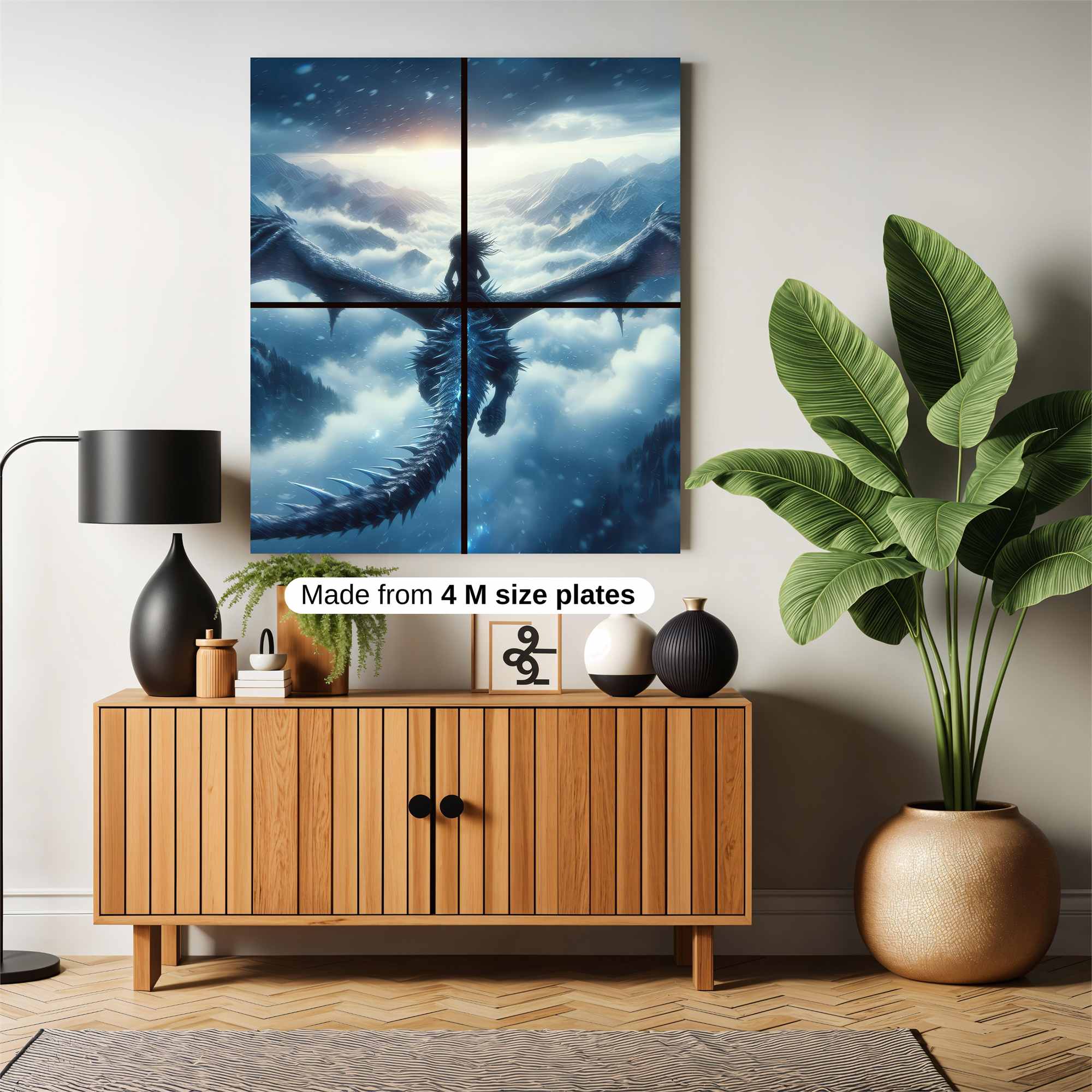 Daenerys Ascends Safe Wall Magnetic / M