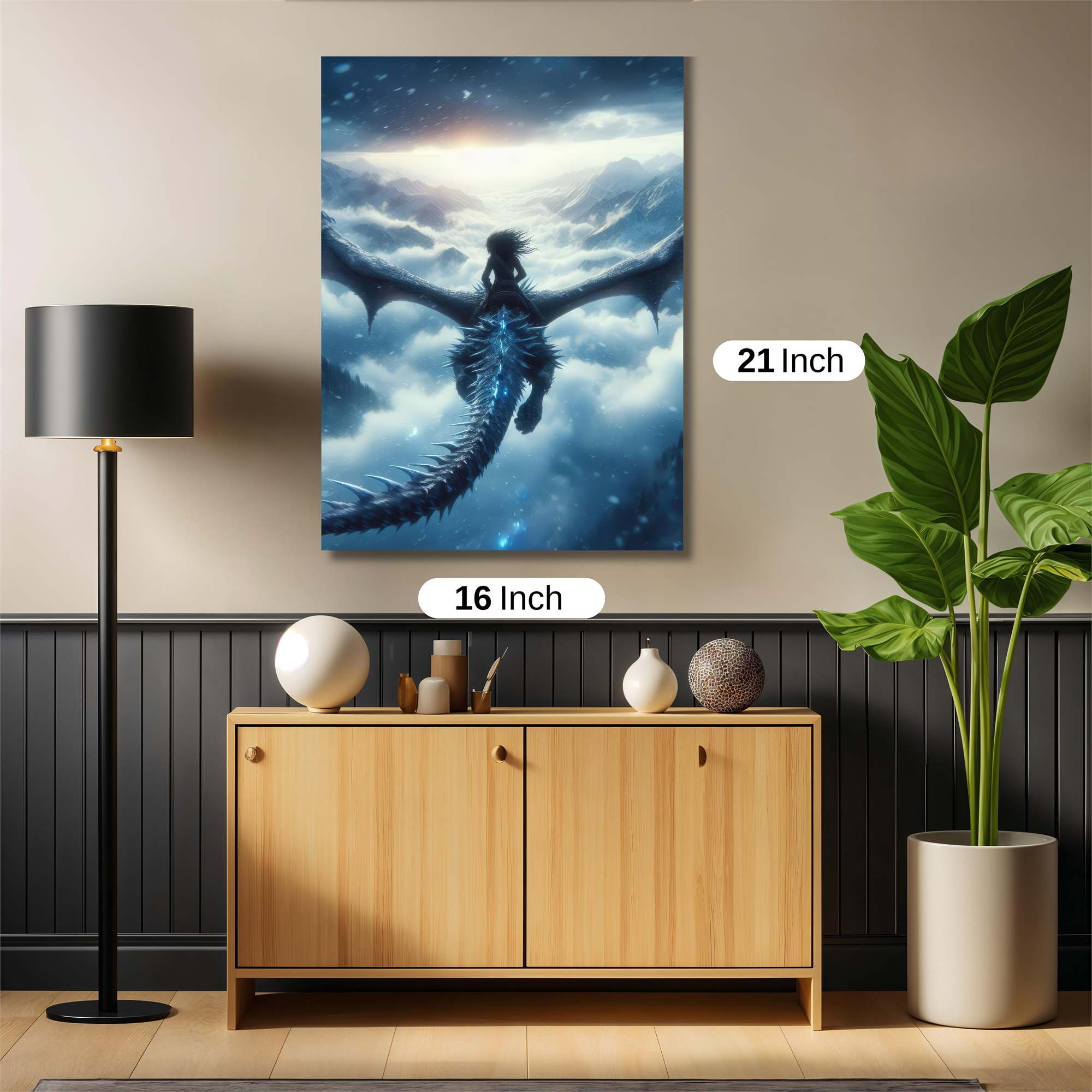 Daenerys Ascends Safe Wall Magnetic / M