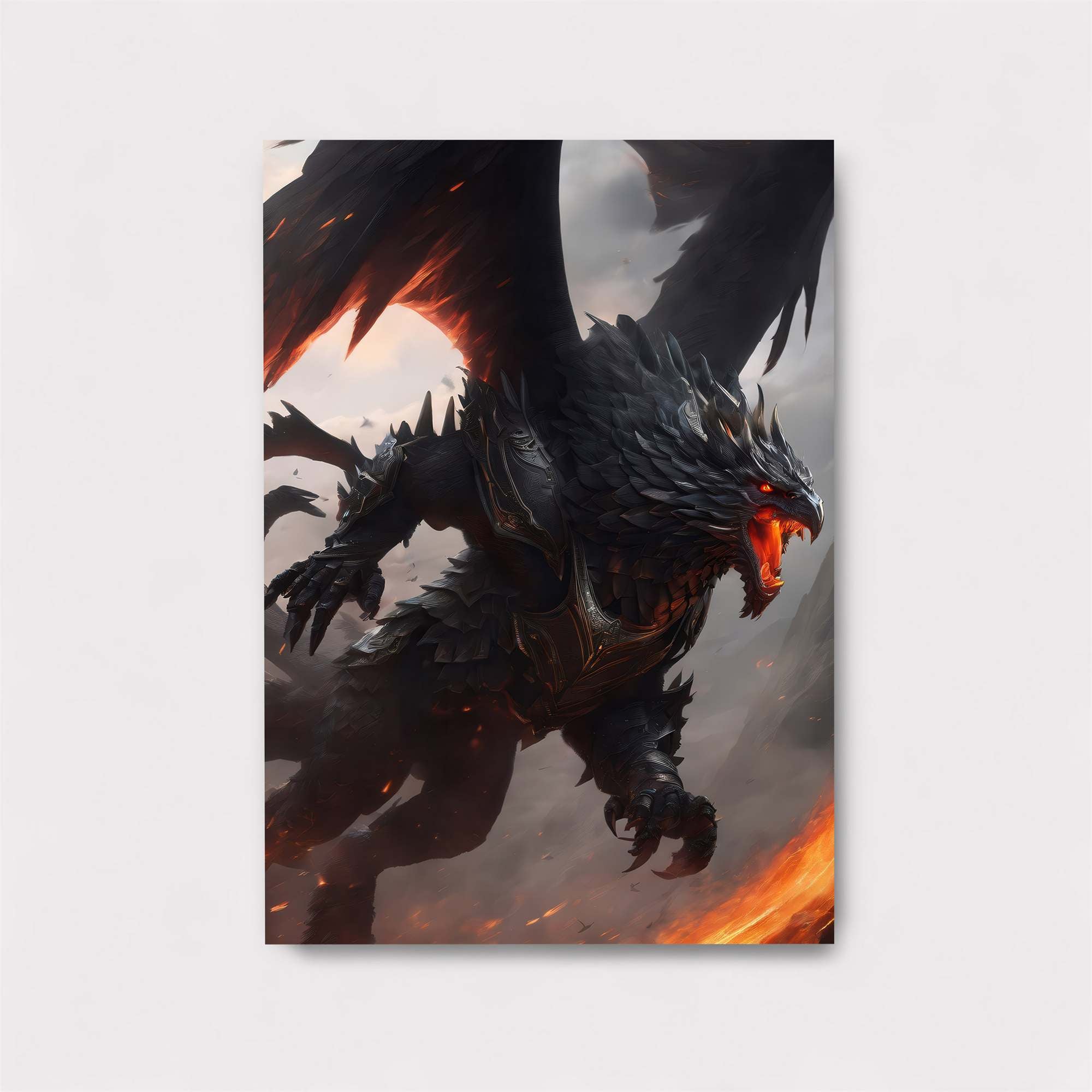 Dragon Wrath Safe Wall Magnetic / M