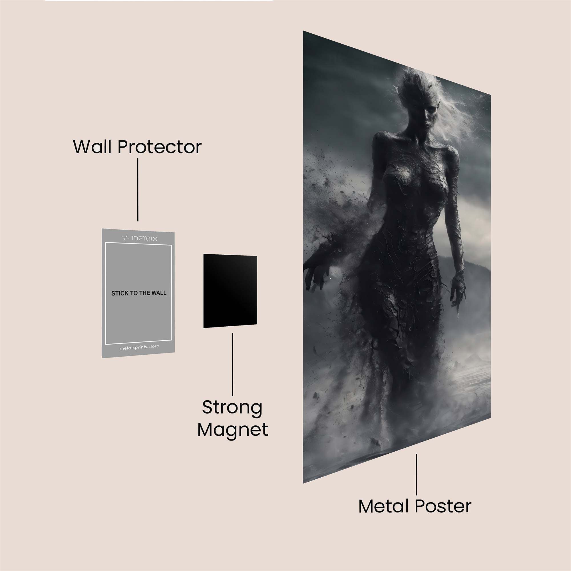 Siren Emerge Safe Wall Magnetic / M