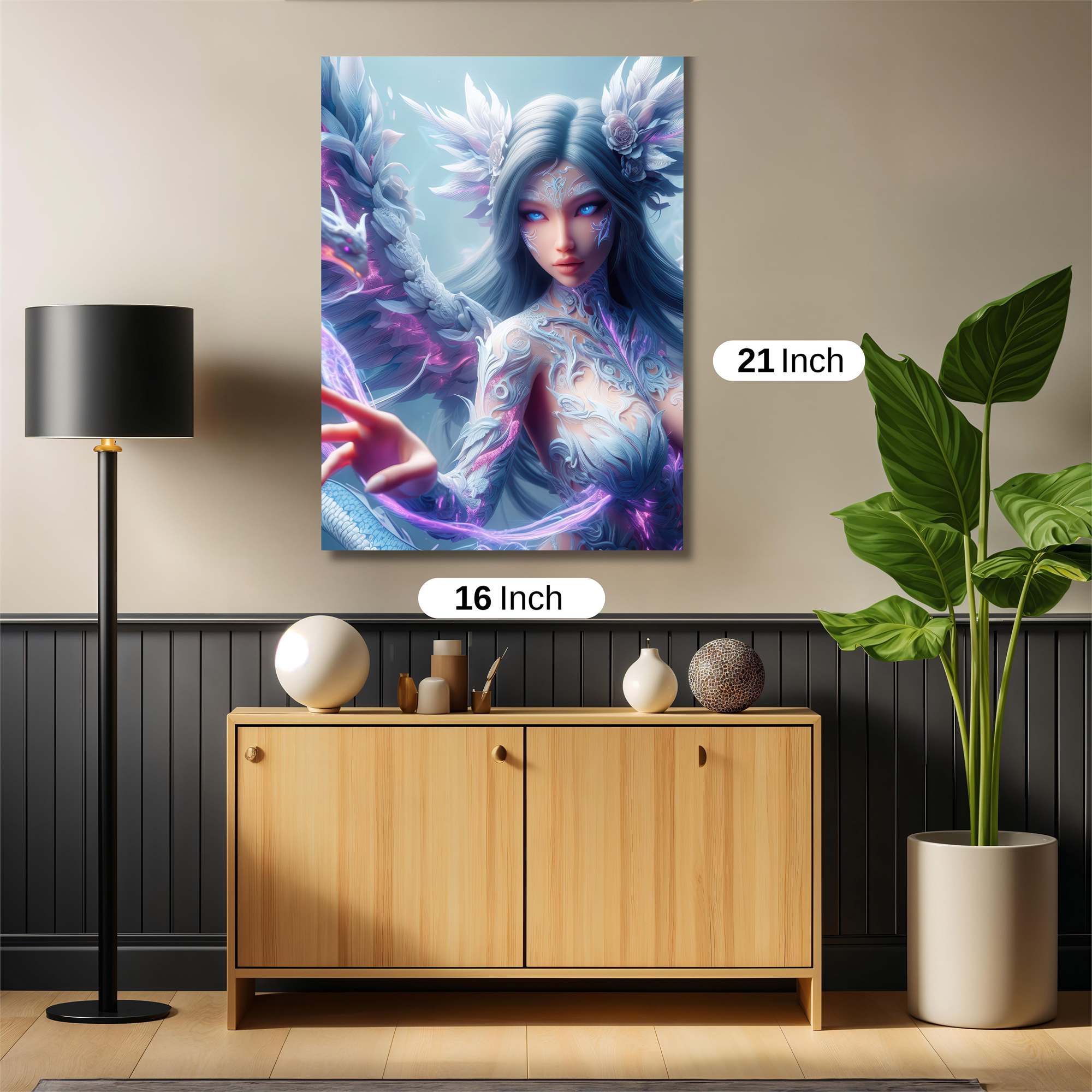 Frost Enchantress Safe Wall Magnetic / M