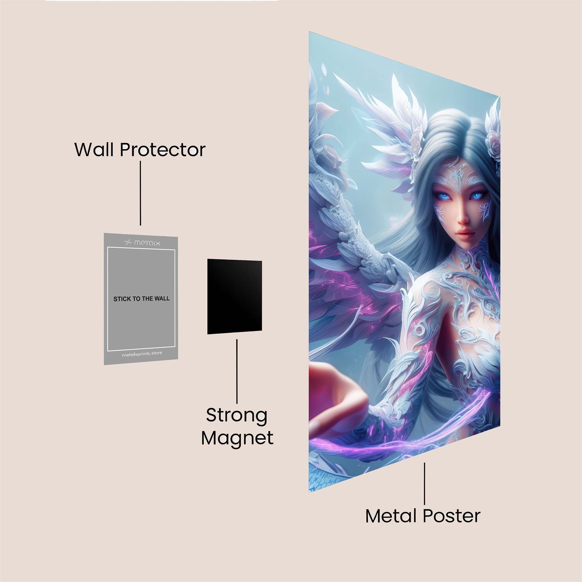 Frost Enchantress Safe Wall Magnetic / M