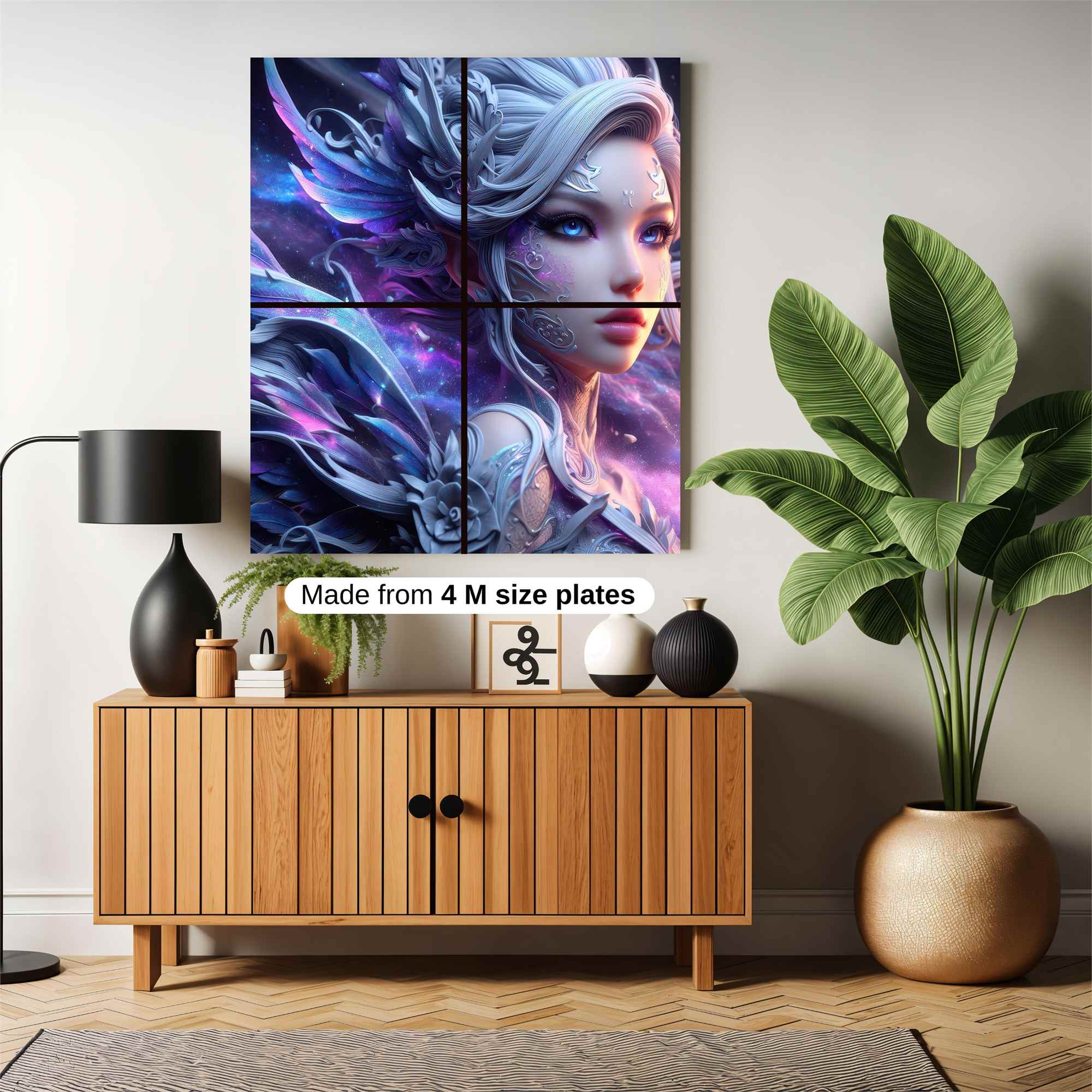 Celestial Elegance Safe Wall Magnetic / M