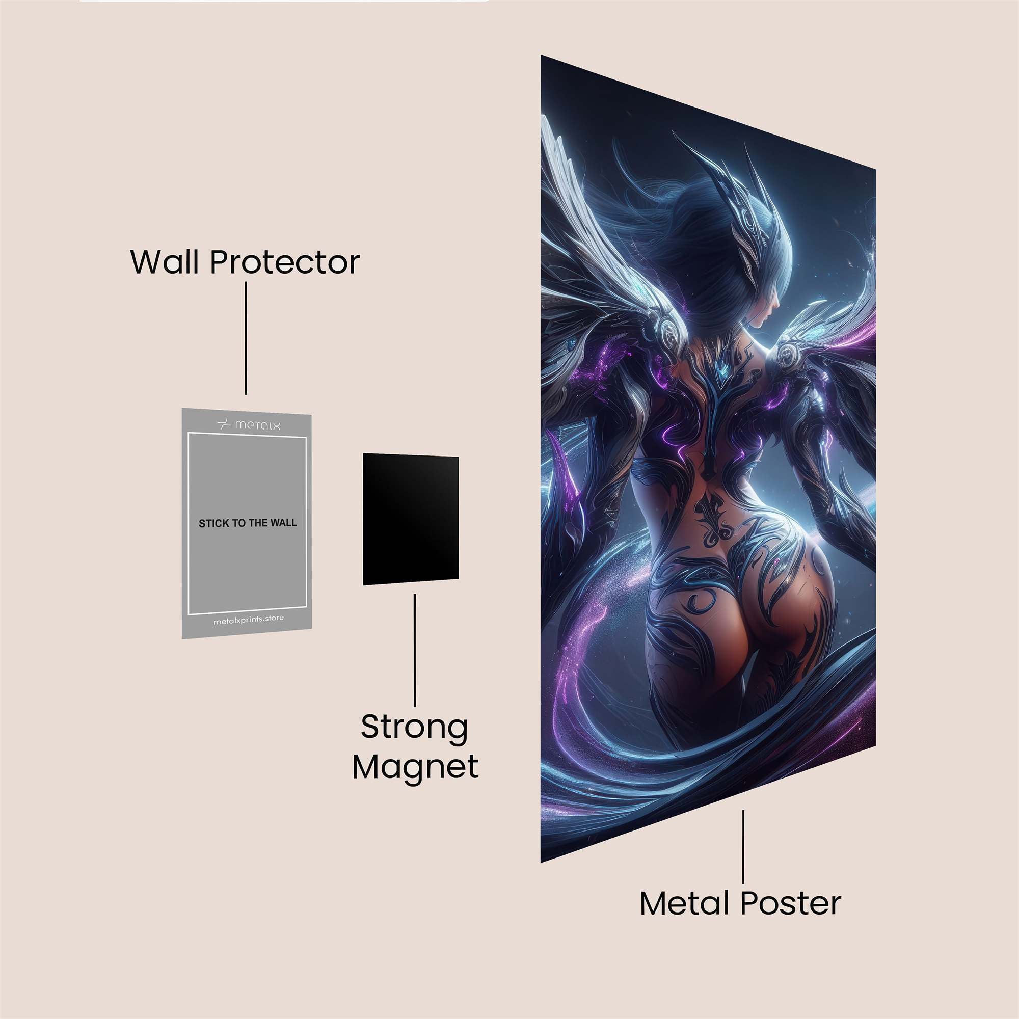 Arcane Enchantress Safe Wall Magnetic / M