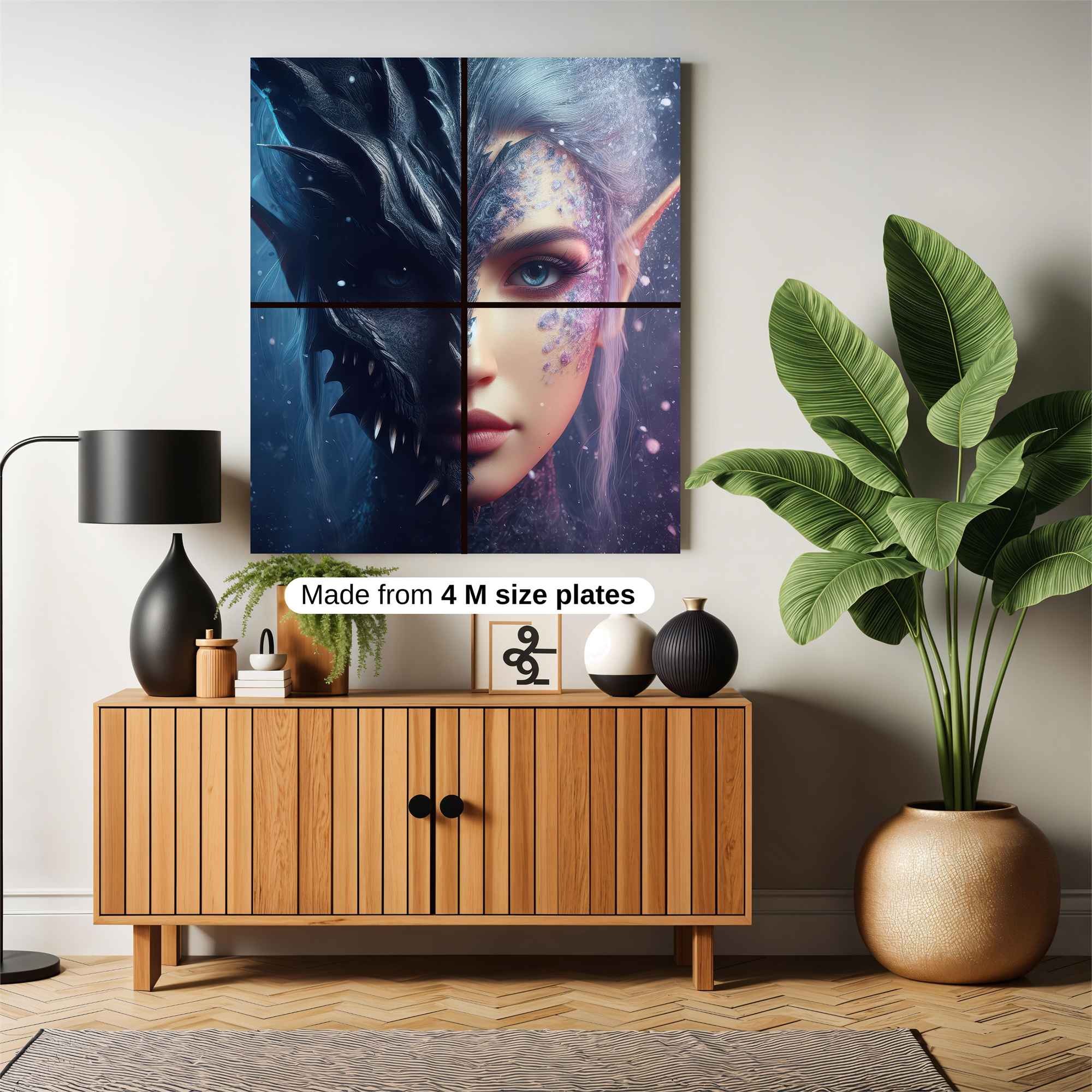 DragonMystique Safe Wall Magnetic / M