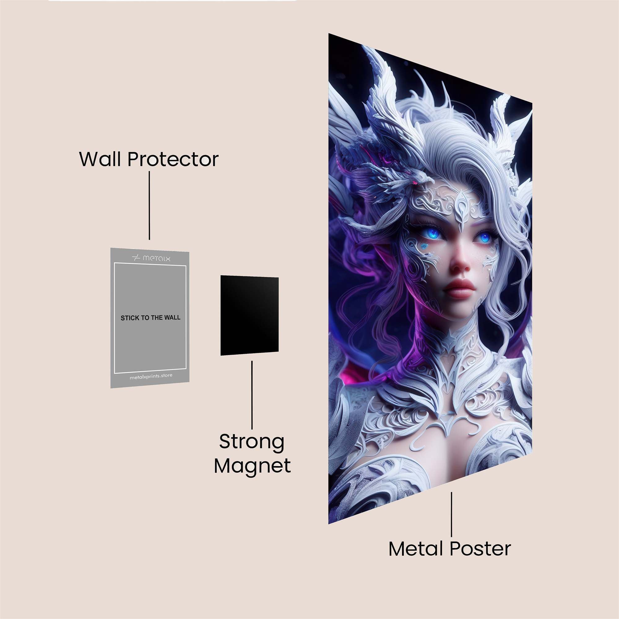 Lunar Majesty Safe Wall Magnetic / M