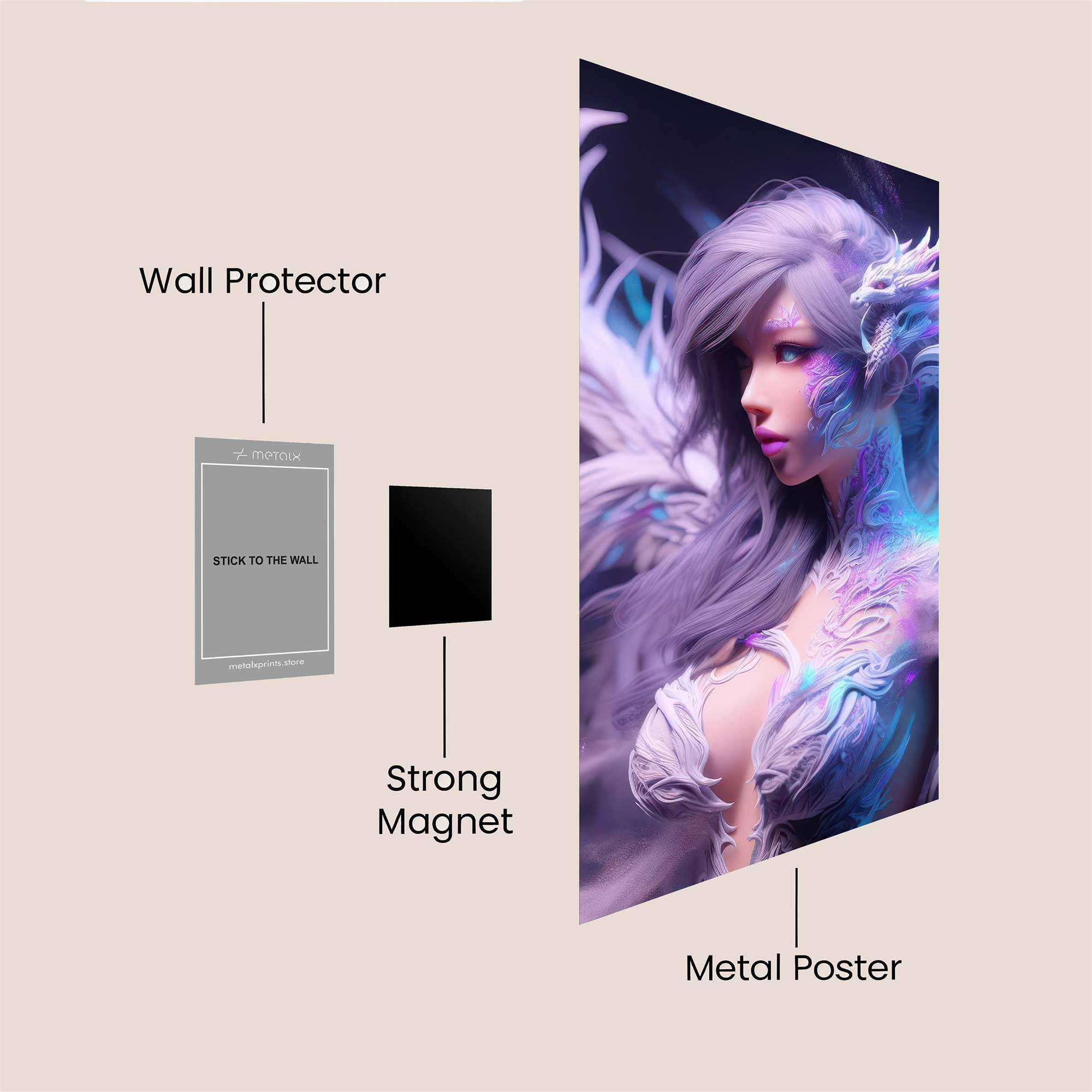 Ethereal Enigma Safe Wall Magnetic / M