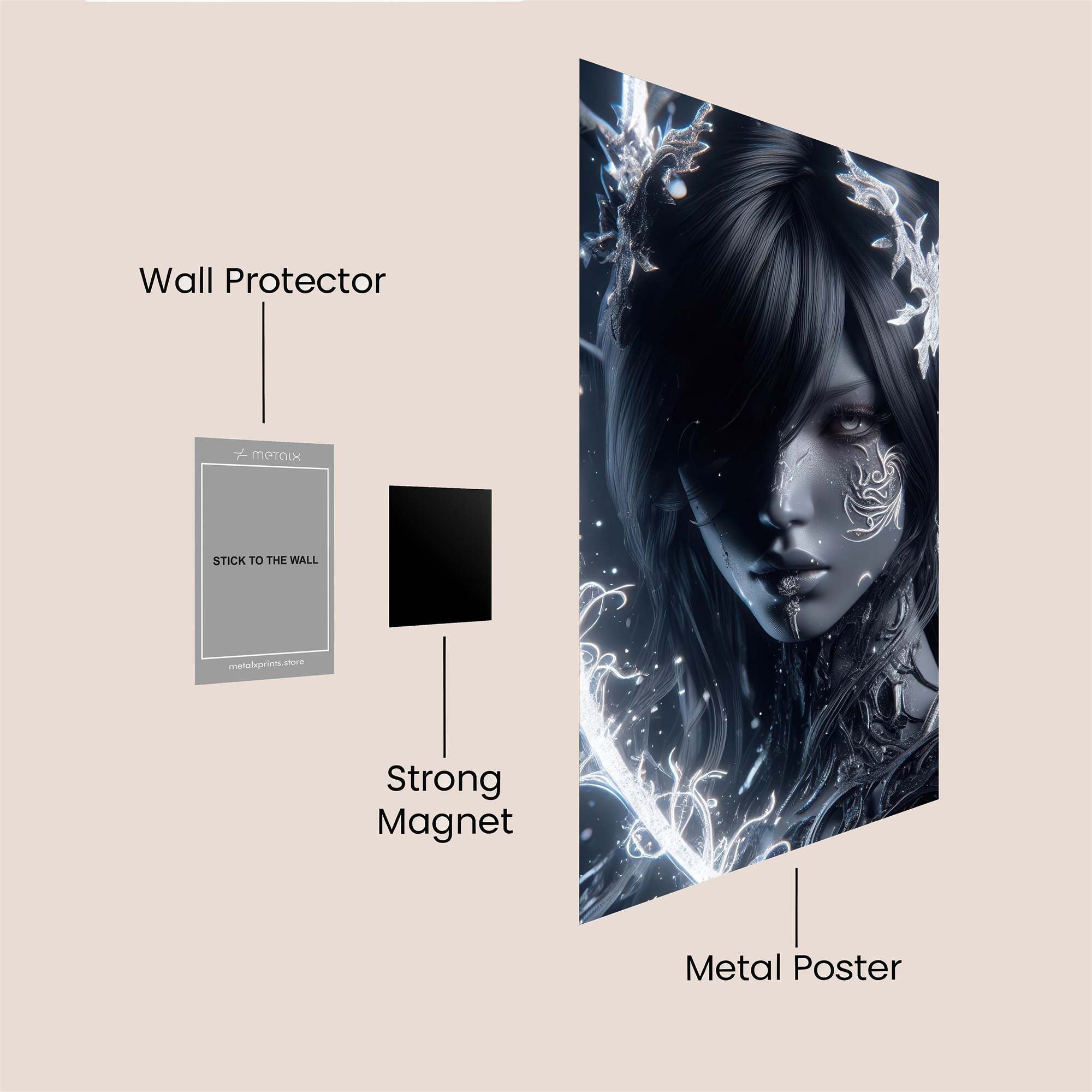 Elven Enigma Safe Wall Magnetic / M
