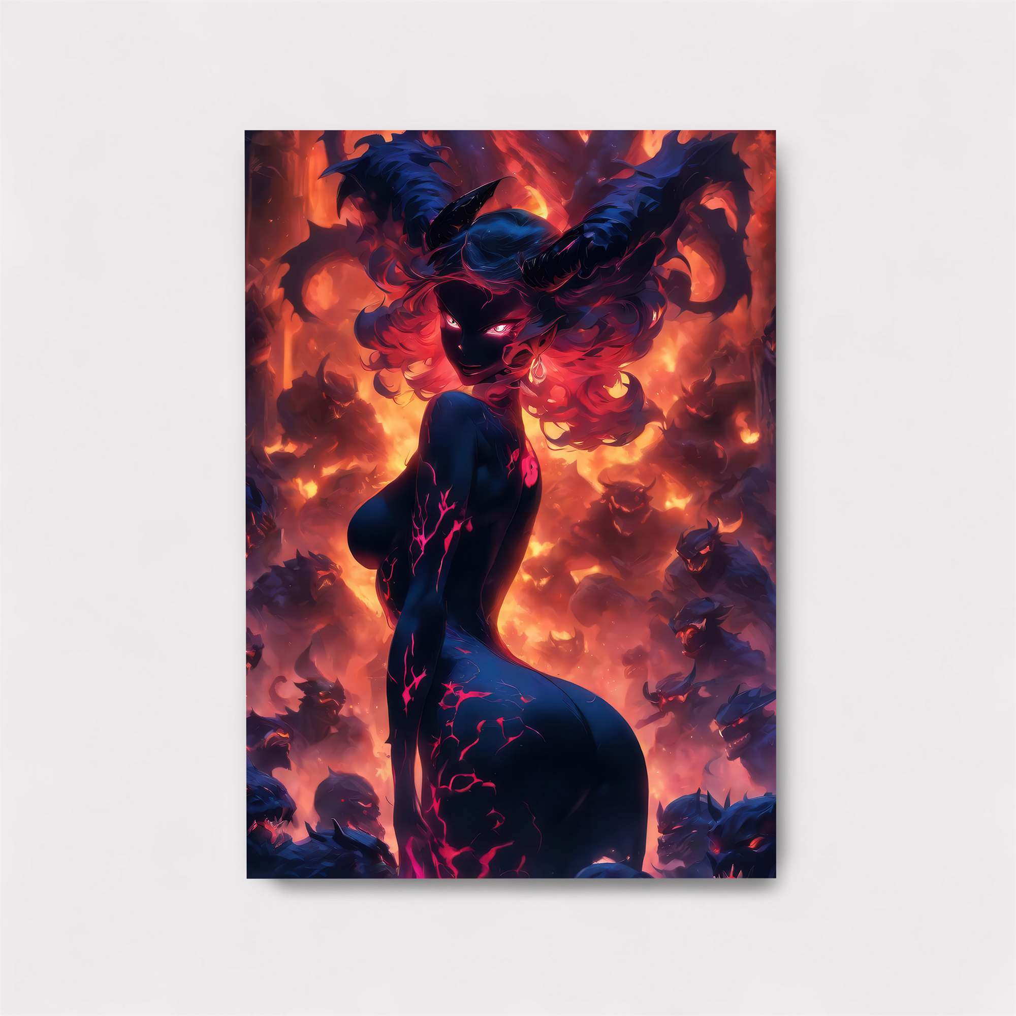 Demoness Fury Safe Wall Magnetic / M