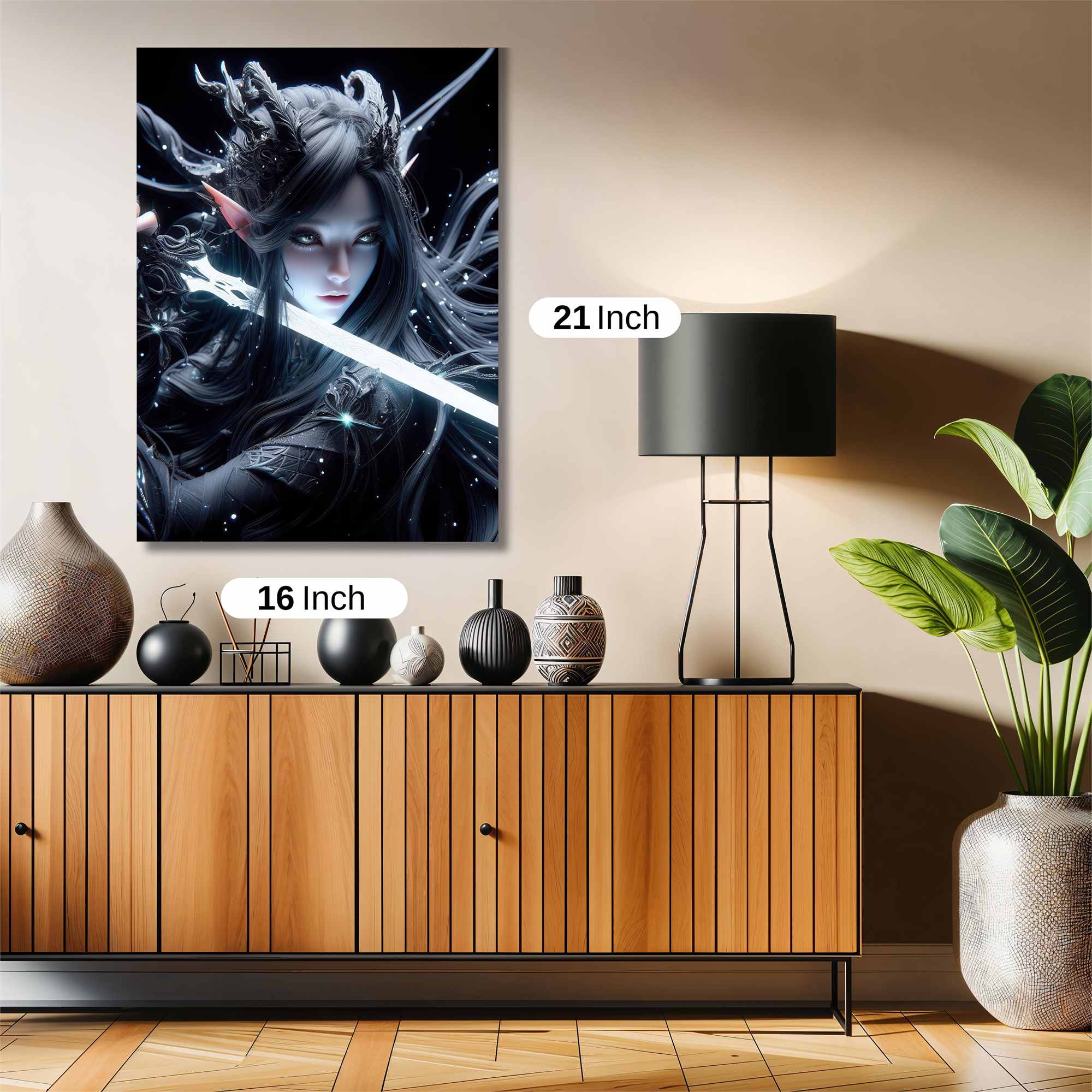 Demoness Serenity Safe Wall Magnetic / M