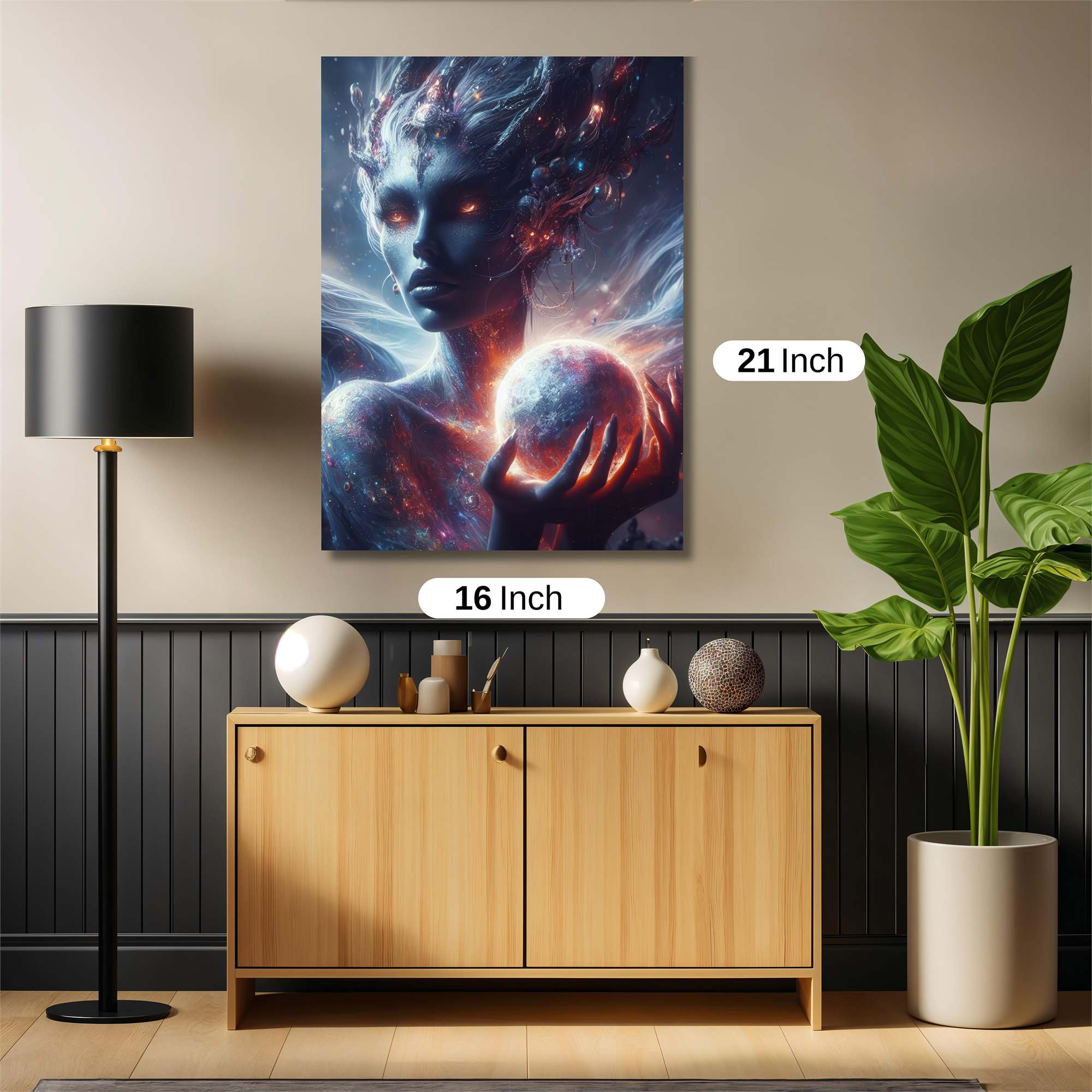 Galactic Enigma Safe Wall Magnetic / M