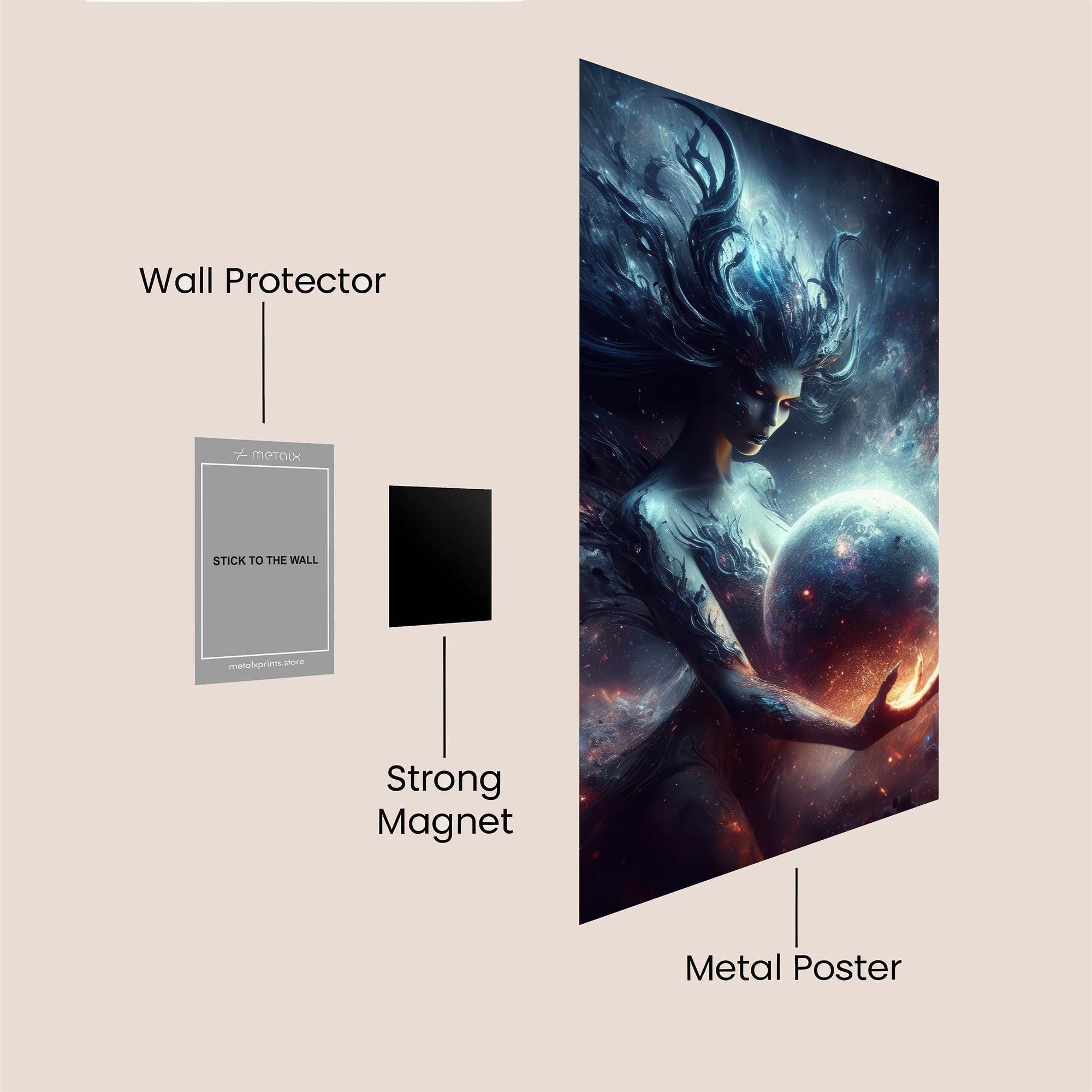 Gaia's Embrace Safe Wall Magnetic / M
