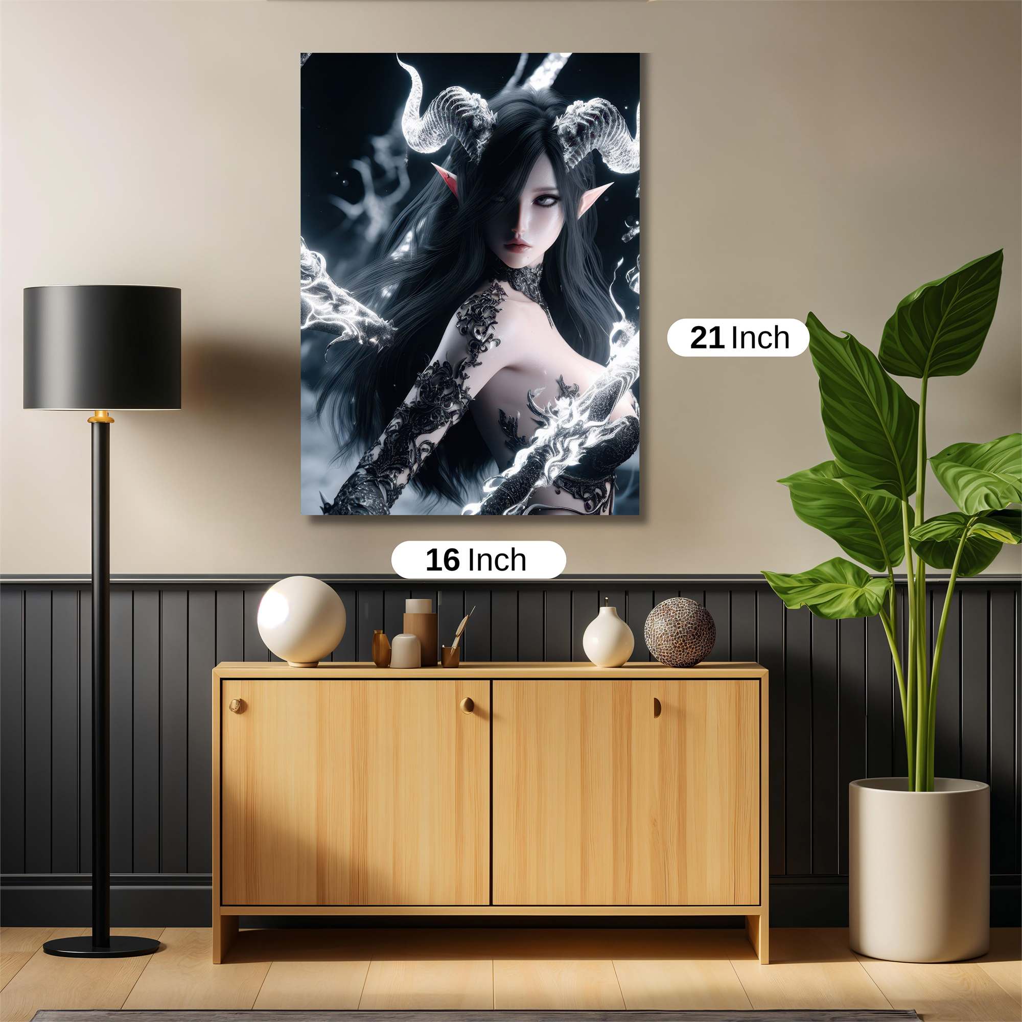 Demon Enigma Safe Wall Magnetic / M