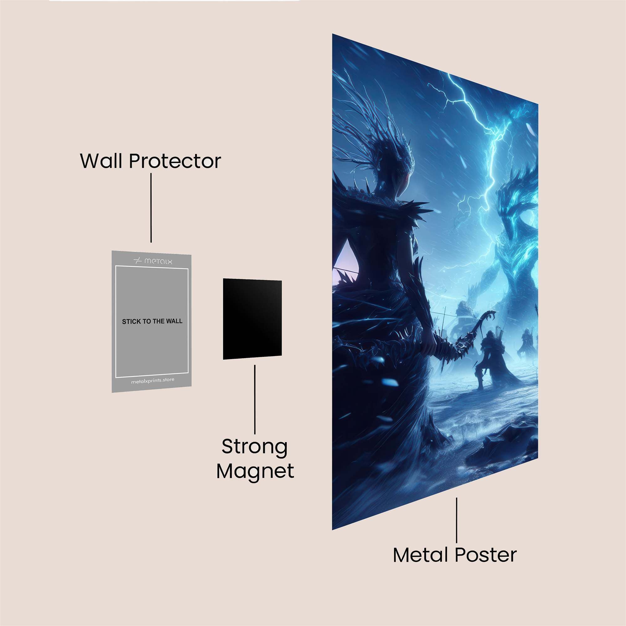 Stormbringer Clash Safe Wall Magnetic / M