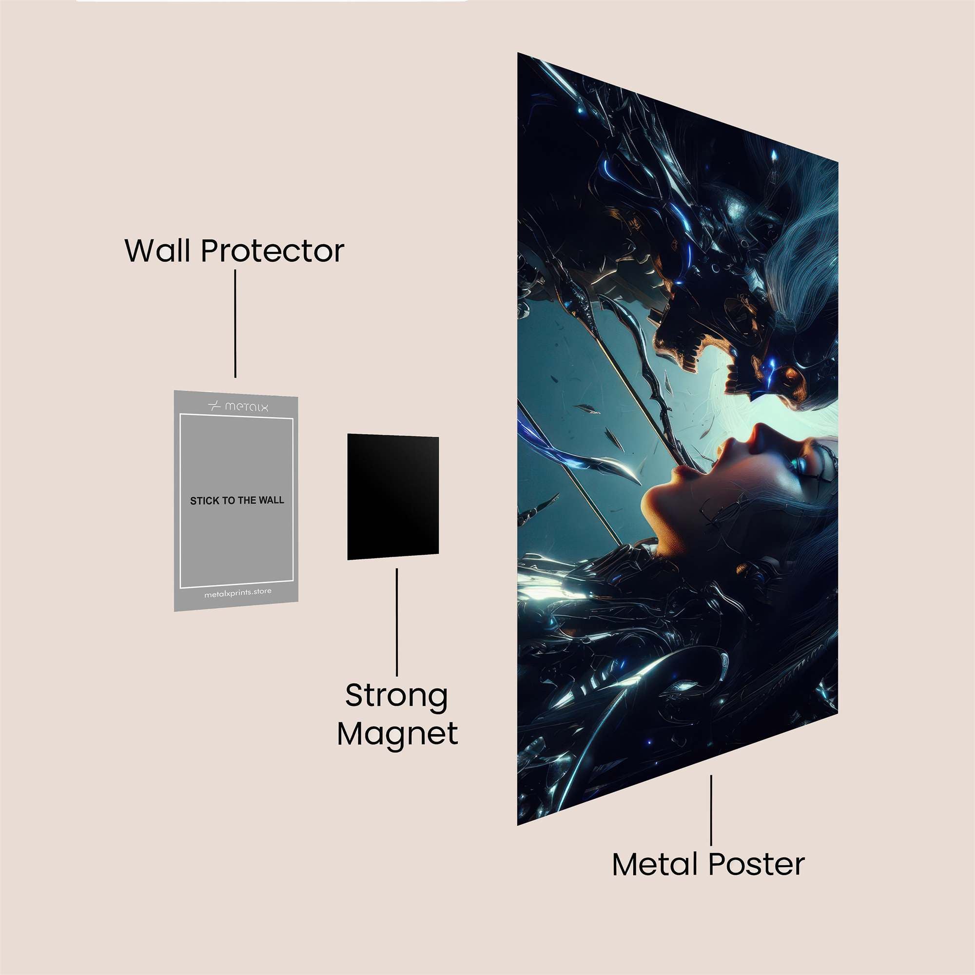 Venom Embrace Safe Wall Magnetic / M
