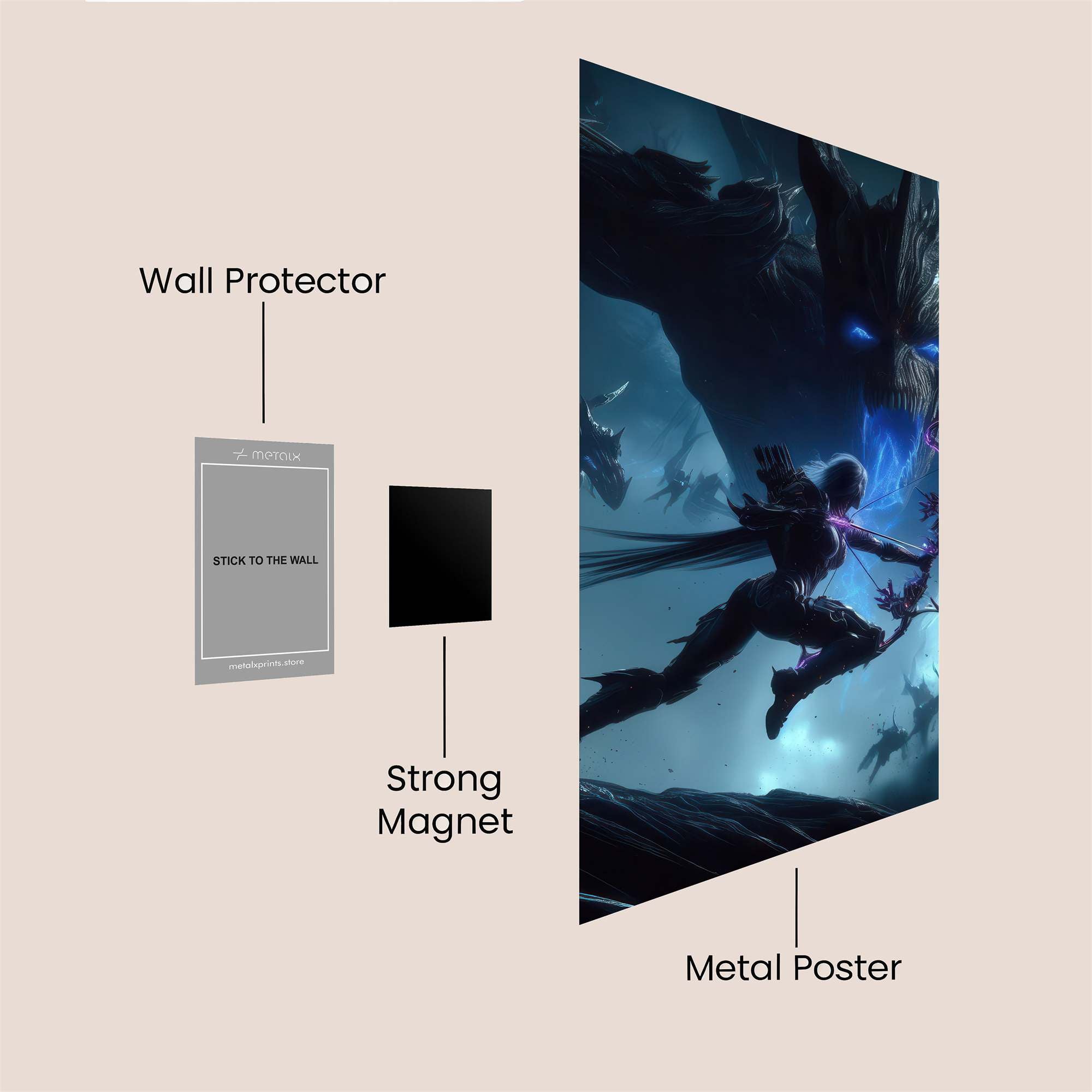 Demonbane Valor Safe Wall Magnetic / M