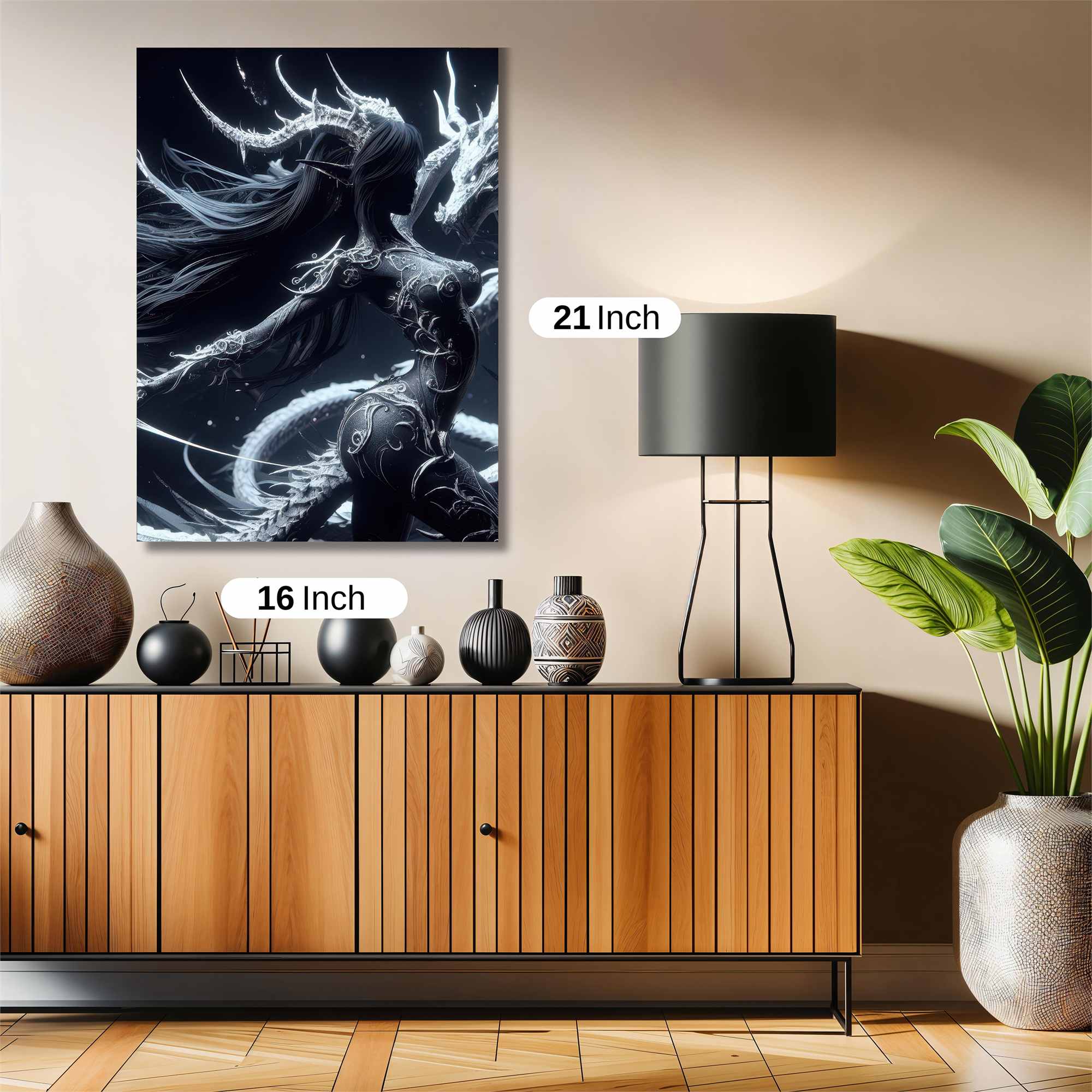 Dragon Enchantress Safe Wall Magnetic / M