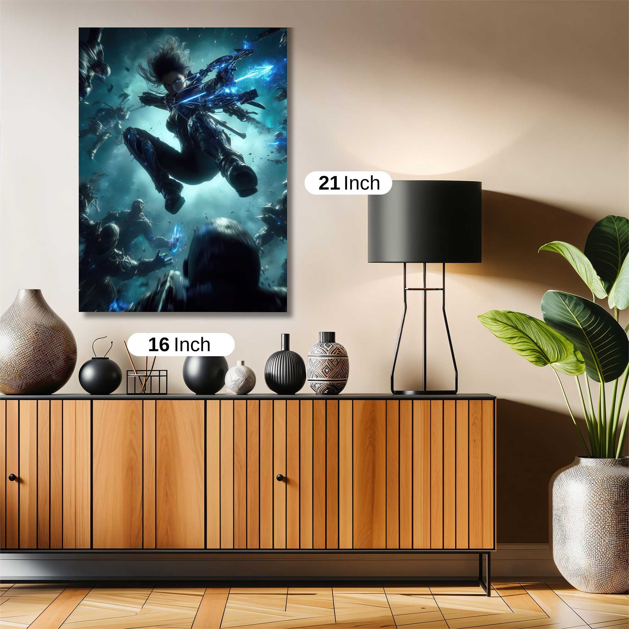 Captain Triumphant Safe Wall Magnetic / M