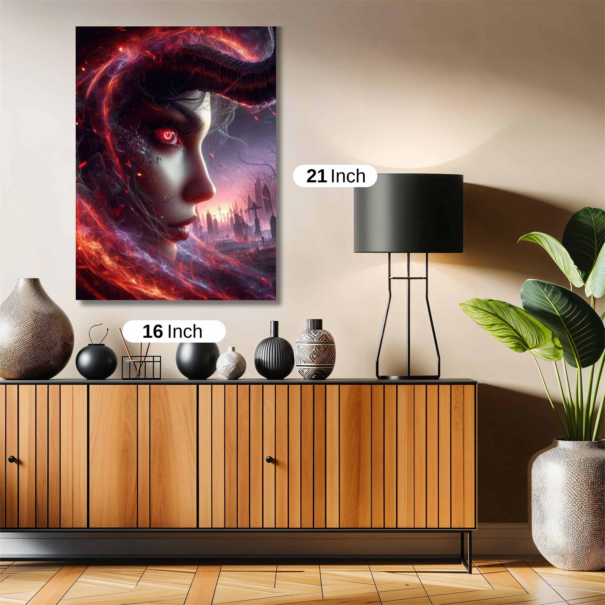 Demon Enigma Safe Wall Magnetic / M