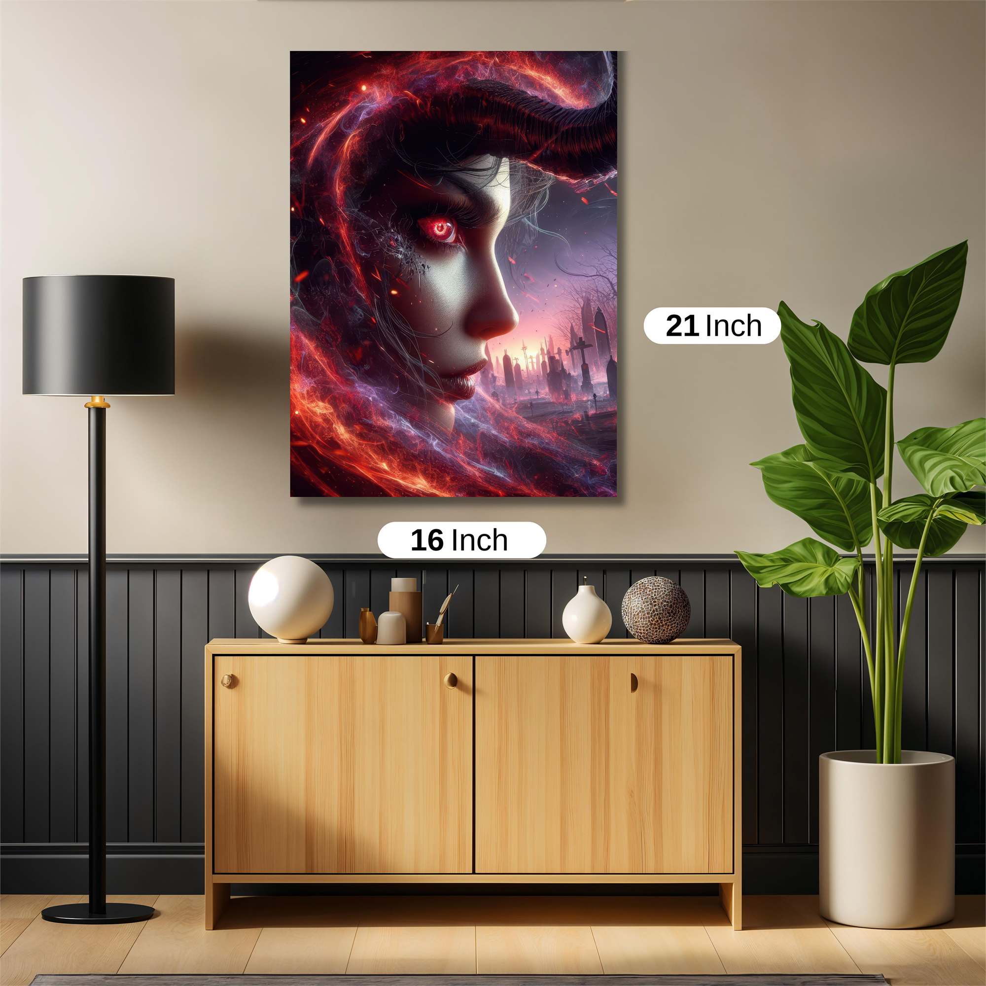 Demon Enigma Safe Wall Magnetic / M