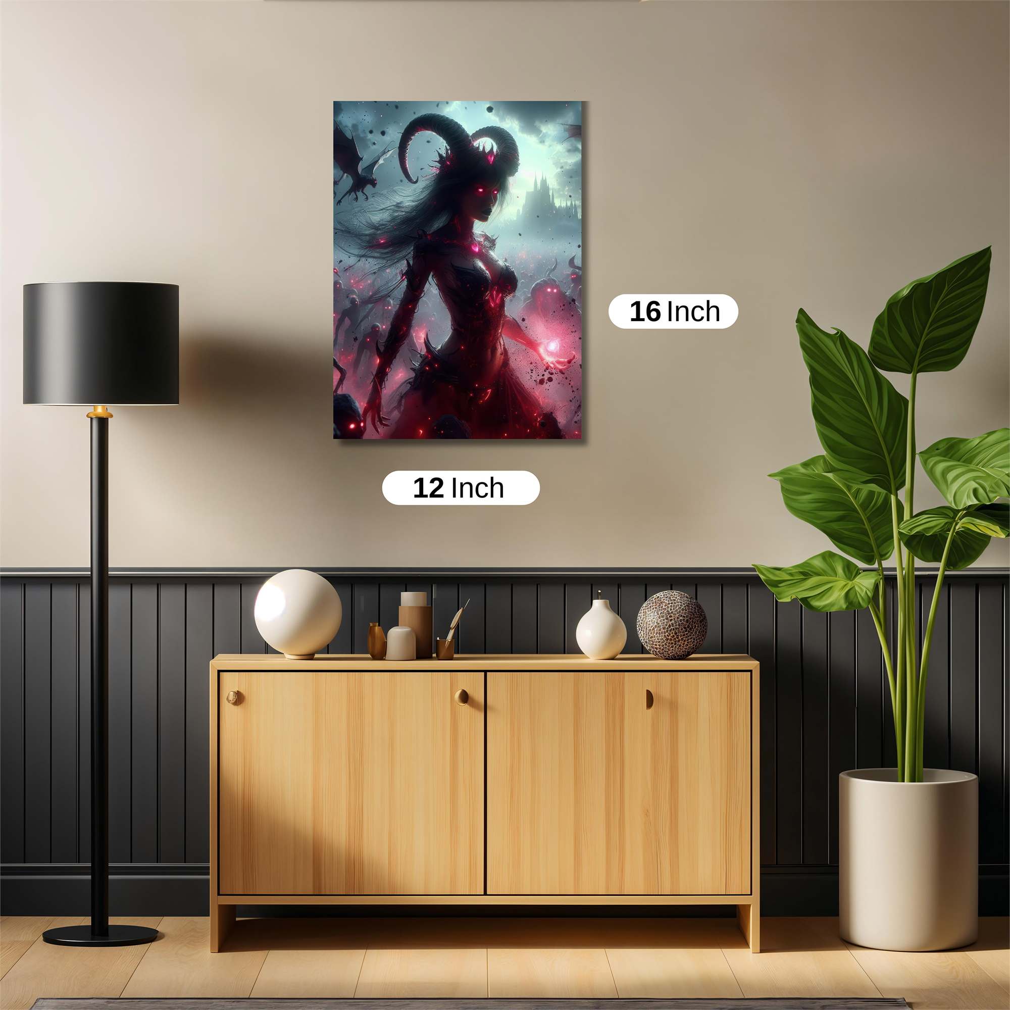 Demoness Enigma Safe Wall Magnetic / M