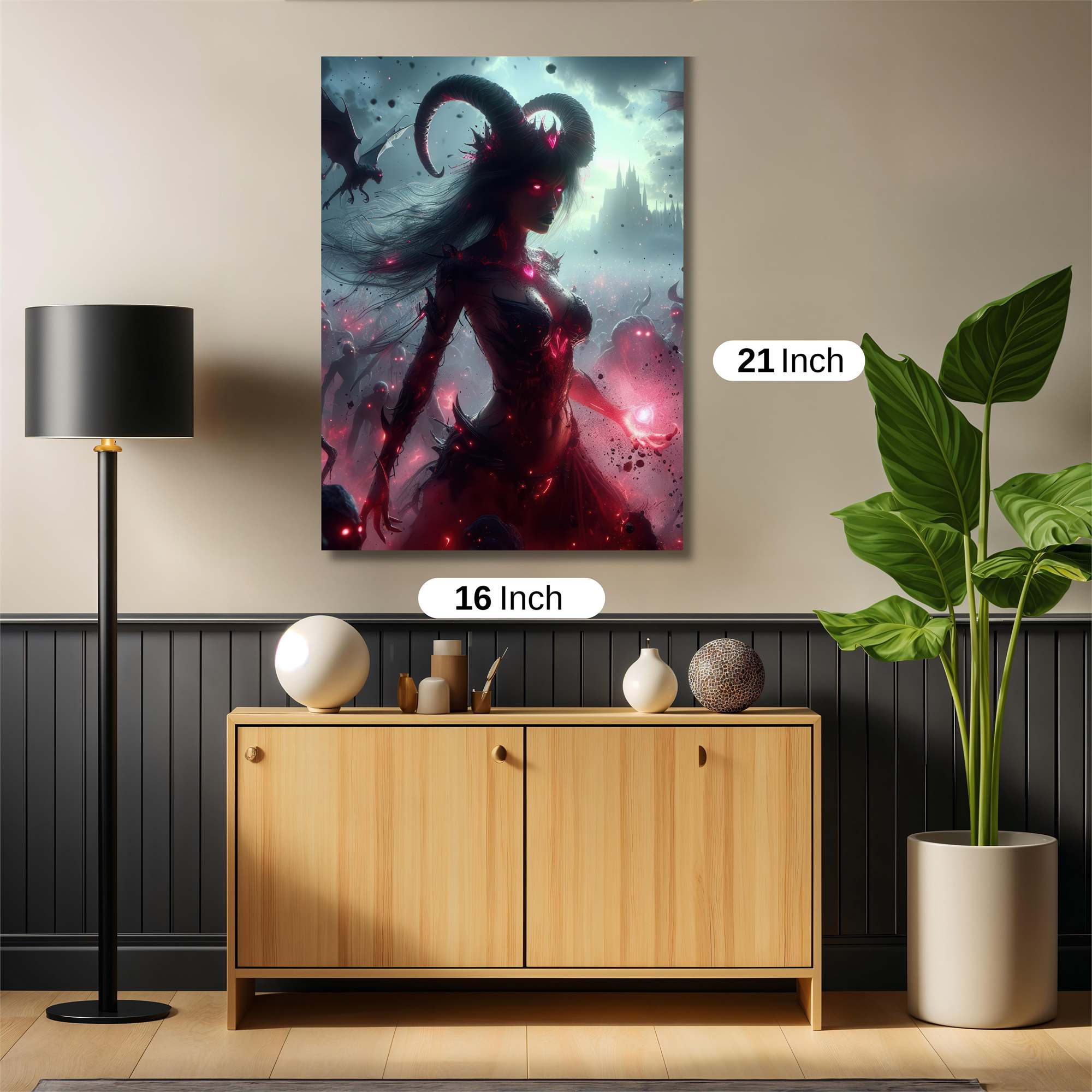 Demoness Enigma Safe Wall Magnetic / M