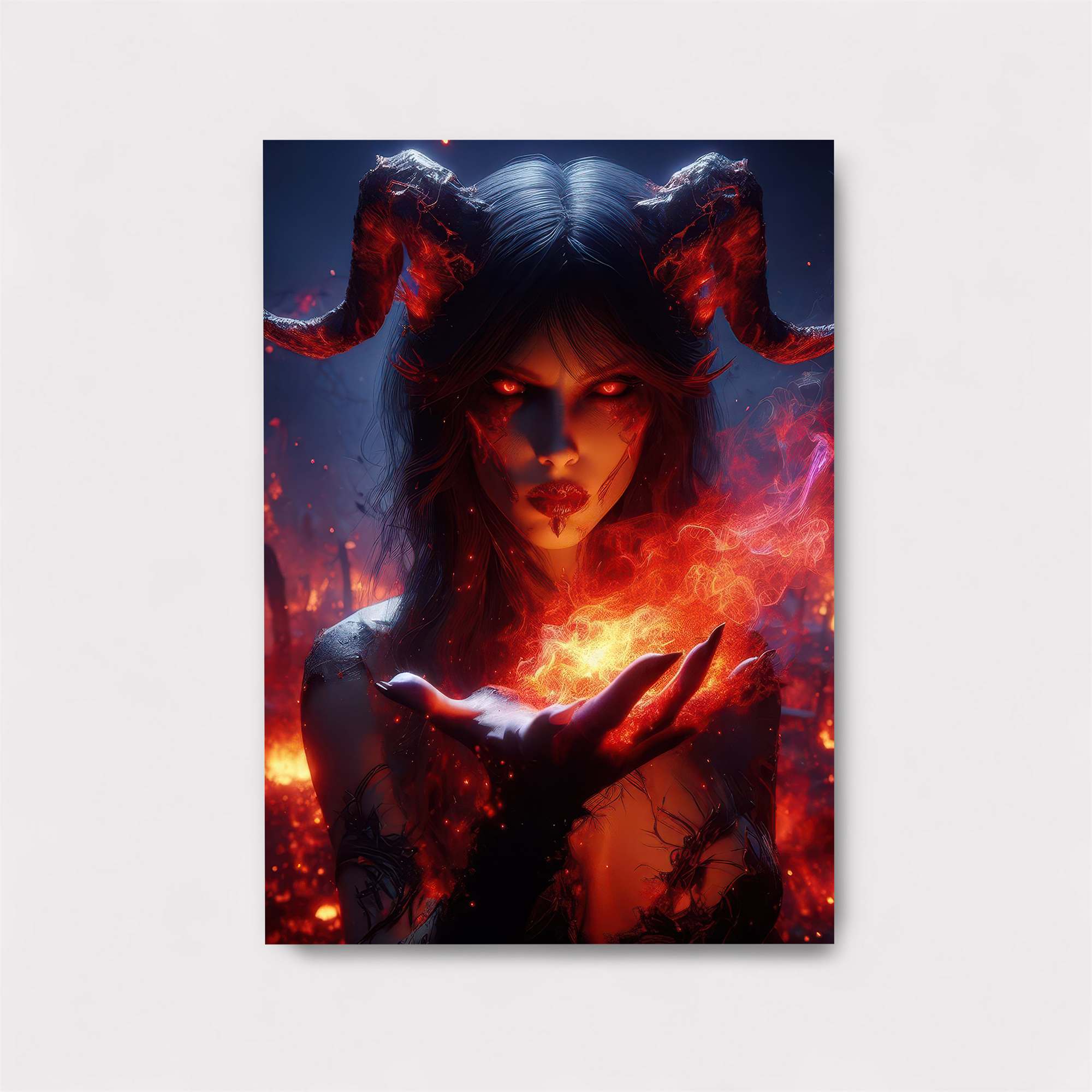 Demon Enchantress Safe Wall Magnetic / M
