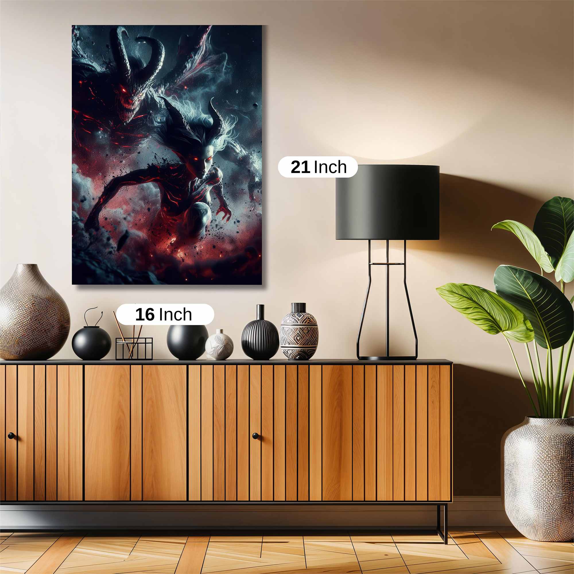 Demons Unleashed Safe Wall Magnetic / M