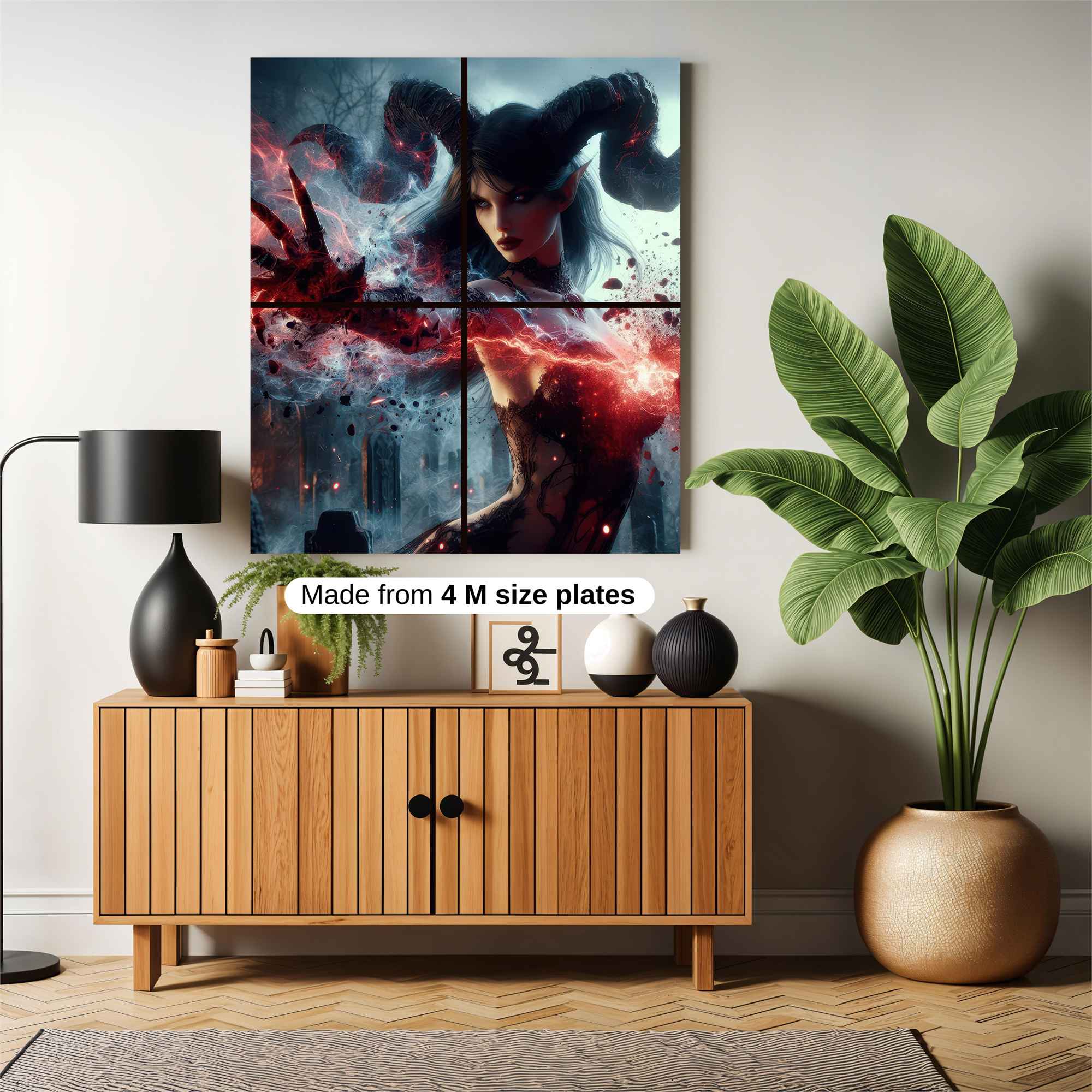 Demon Fury Safe Wall Magnetic / M