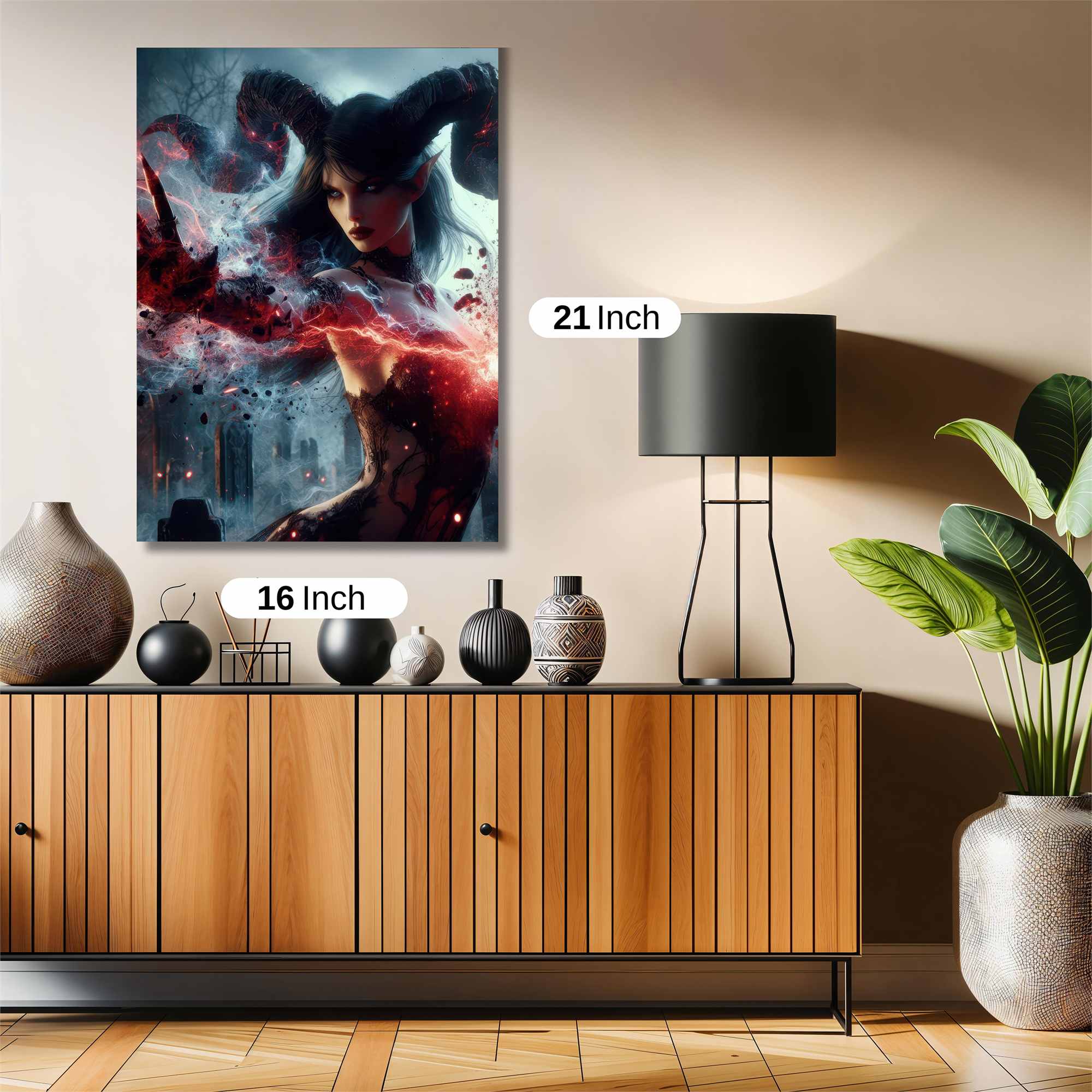 Demon Fury Safe Wall Magnetic / M