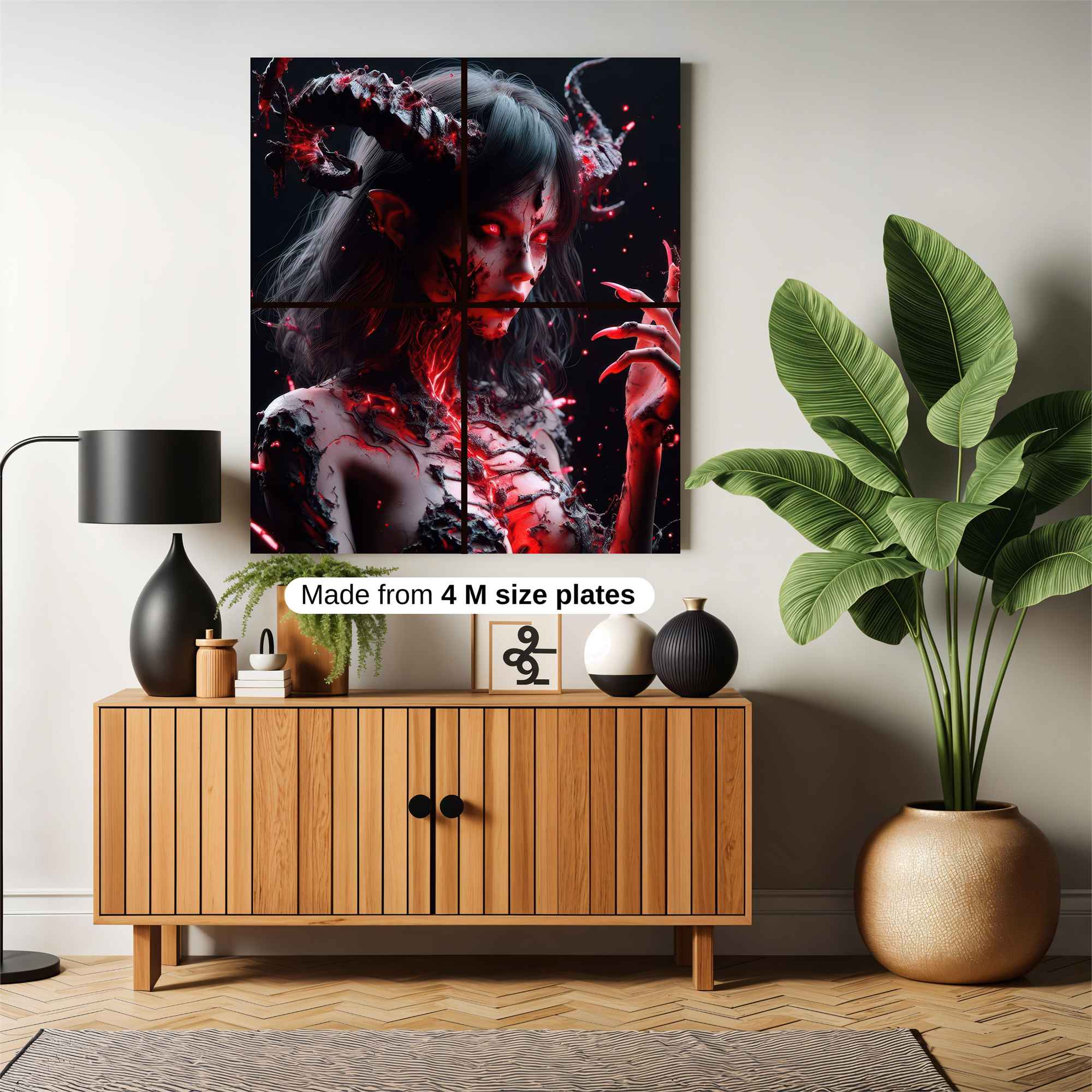 Demon Enigma Safe Wall Magnetic / M