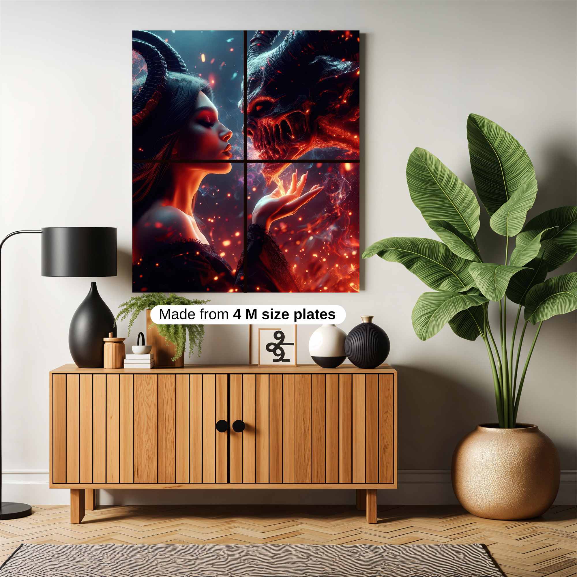 Demon Romance Safe Wall Magnetic / M