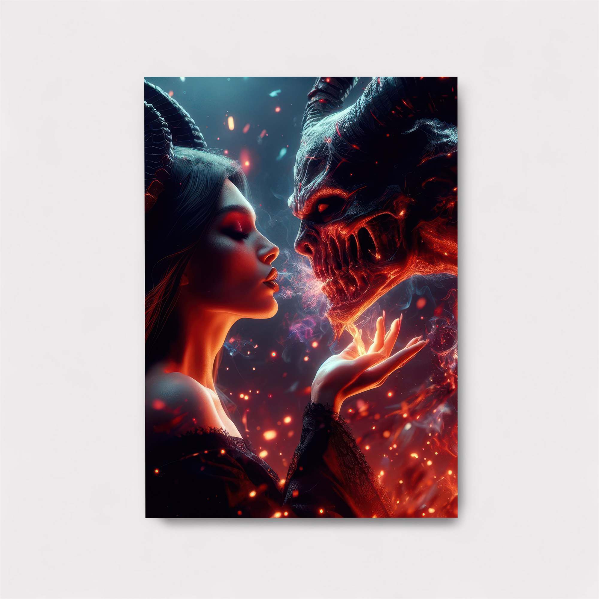 Demon Romance Safe Wall Magnetic / M