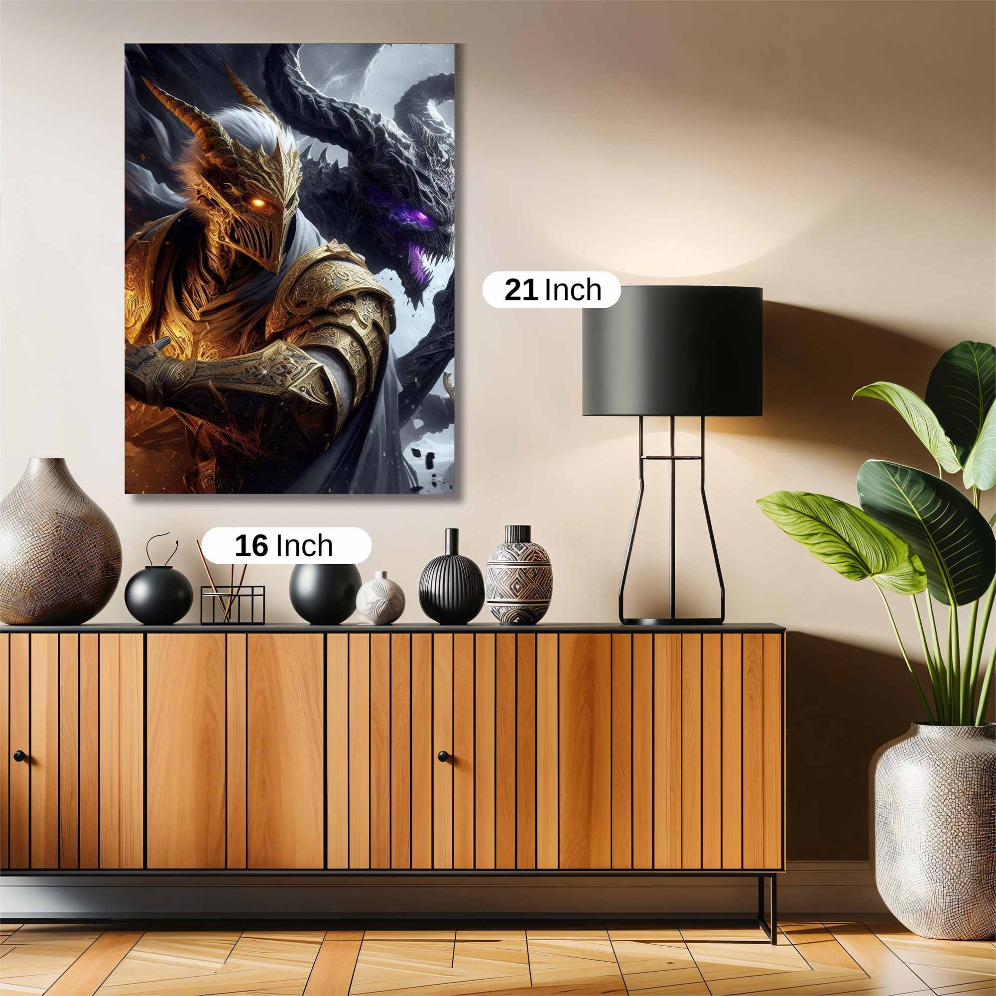 Demon Clash Safe Wall Magnetic / M