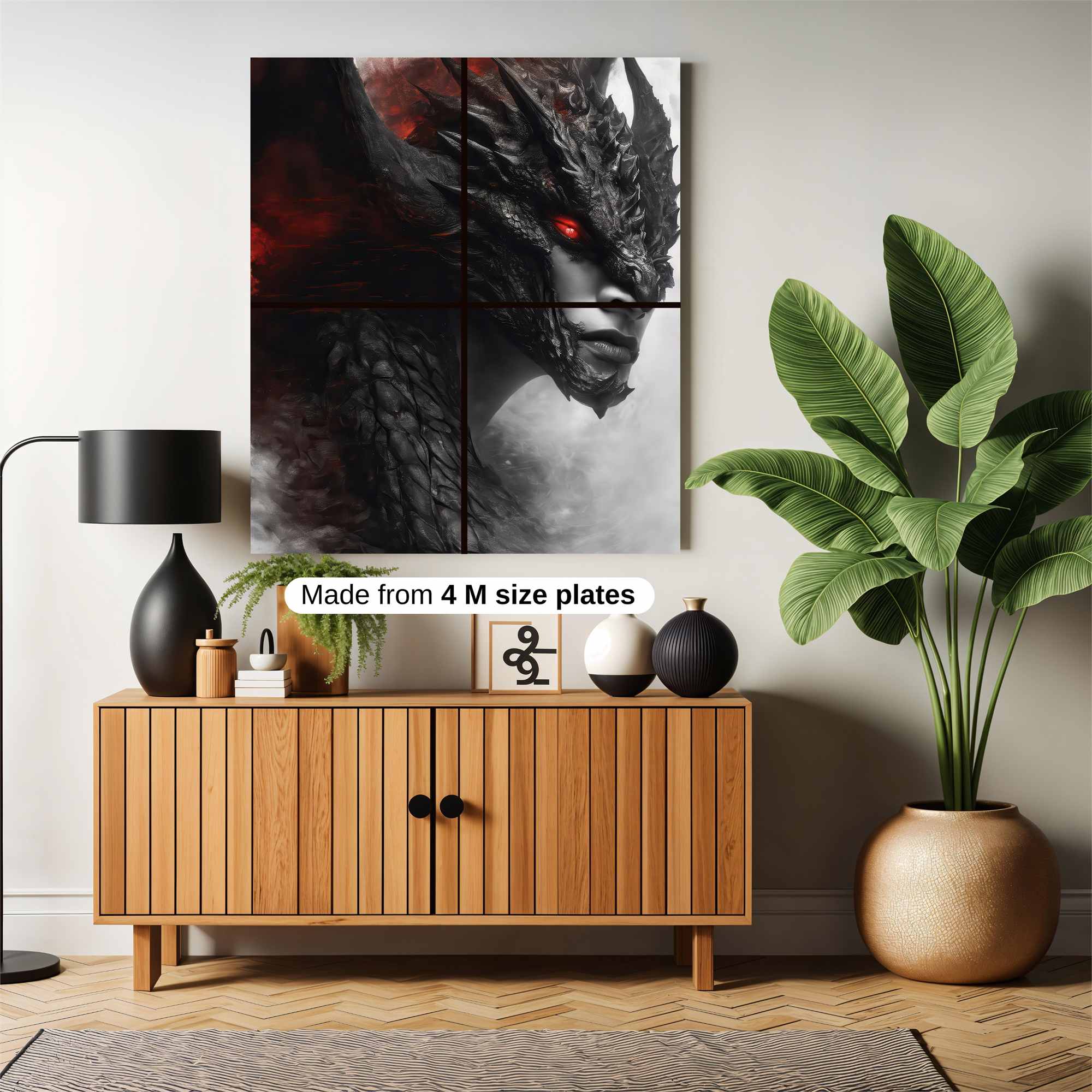 Dragon Serenity Safe Wall Magnetic / M