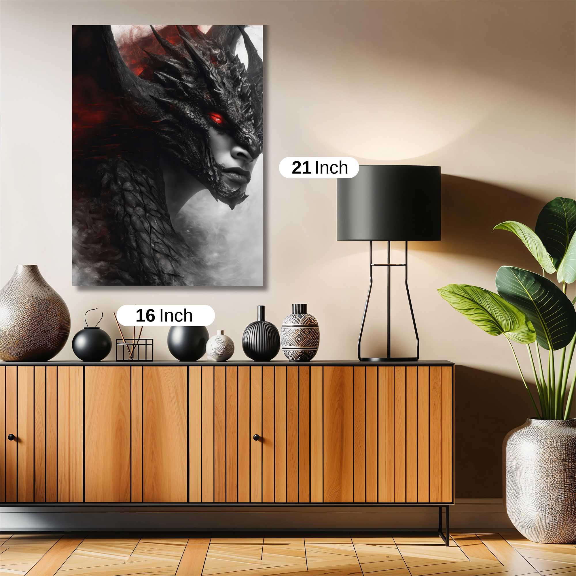 Dragon Serenity Safe Wall Magnetic / M