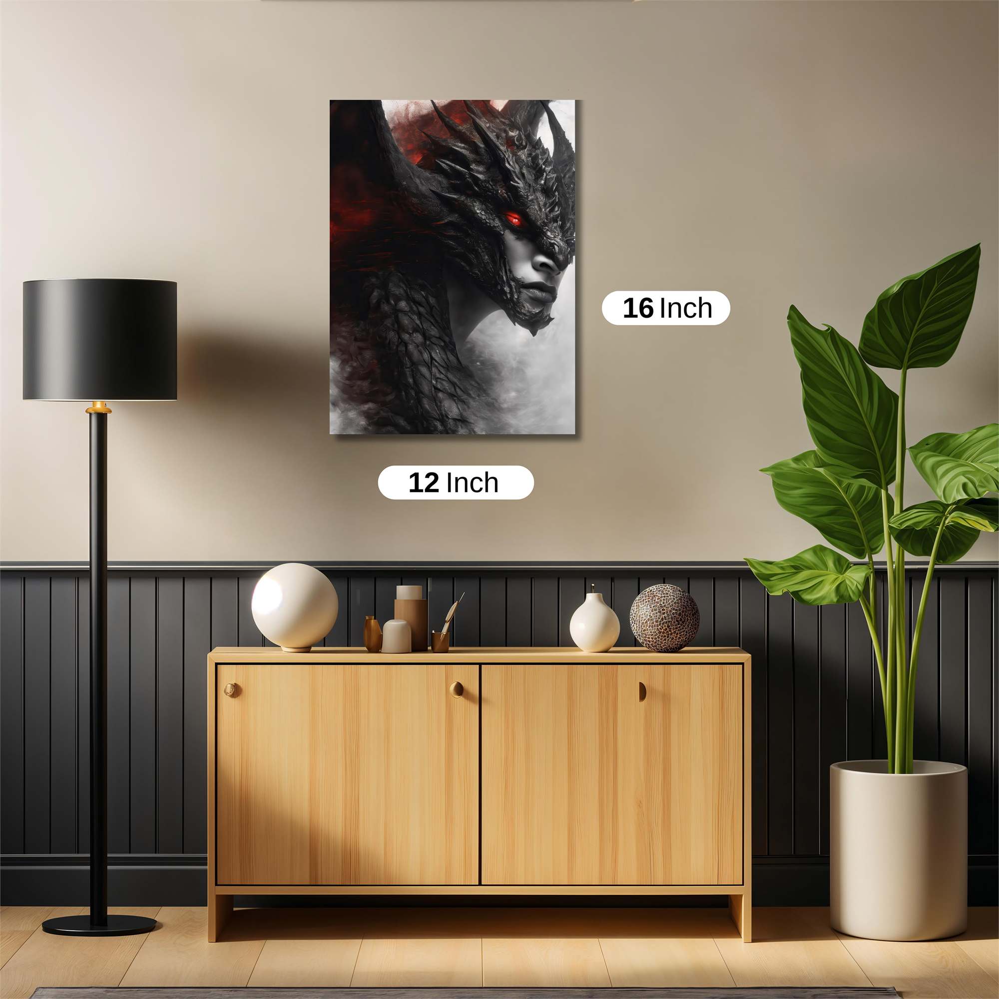 Dragon Serenity Safe Wall Magnetic / M