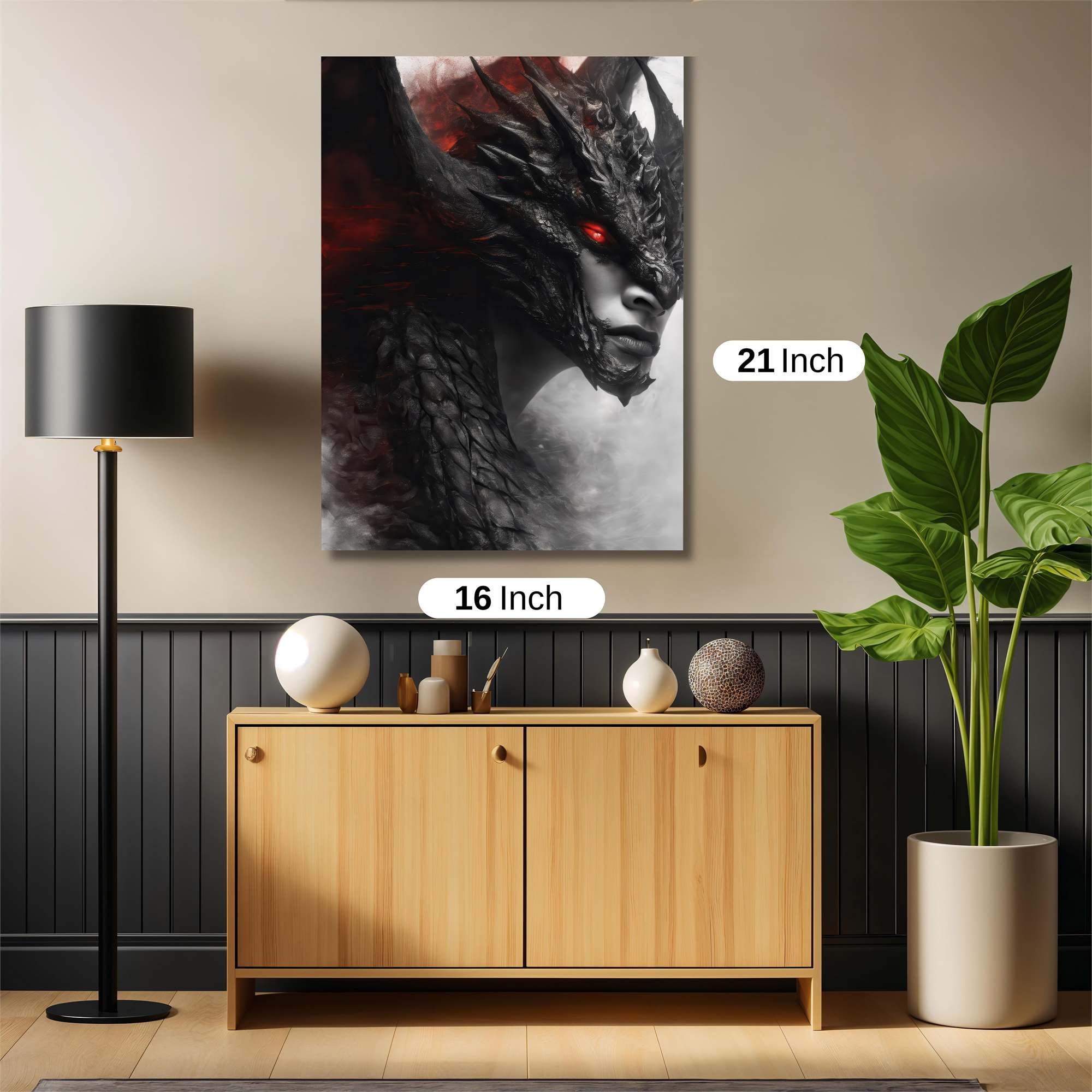 Dragon Serenity Safe Wall Magnetic / M